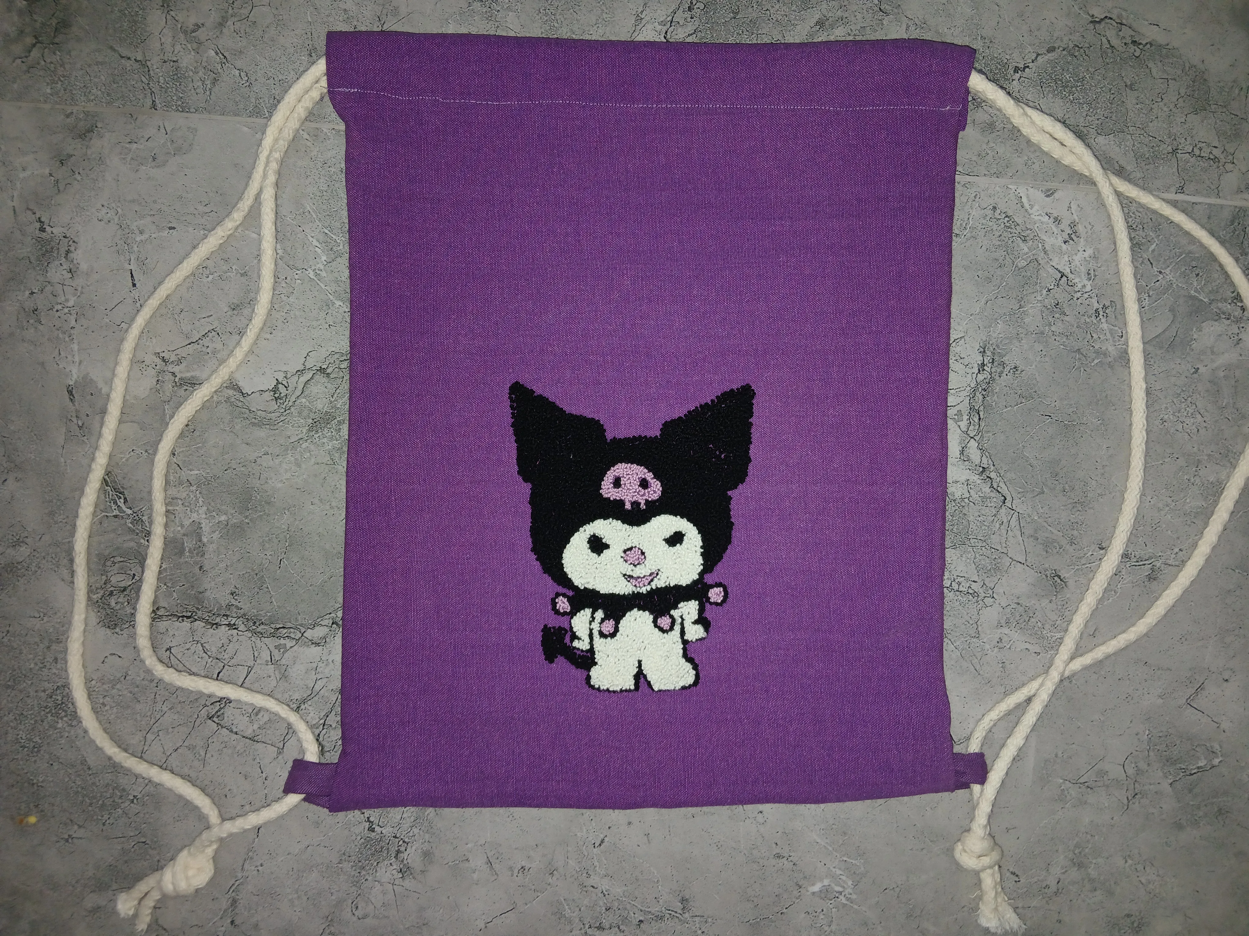 Chrome Punch Embroidered Bag