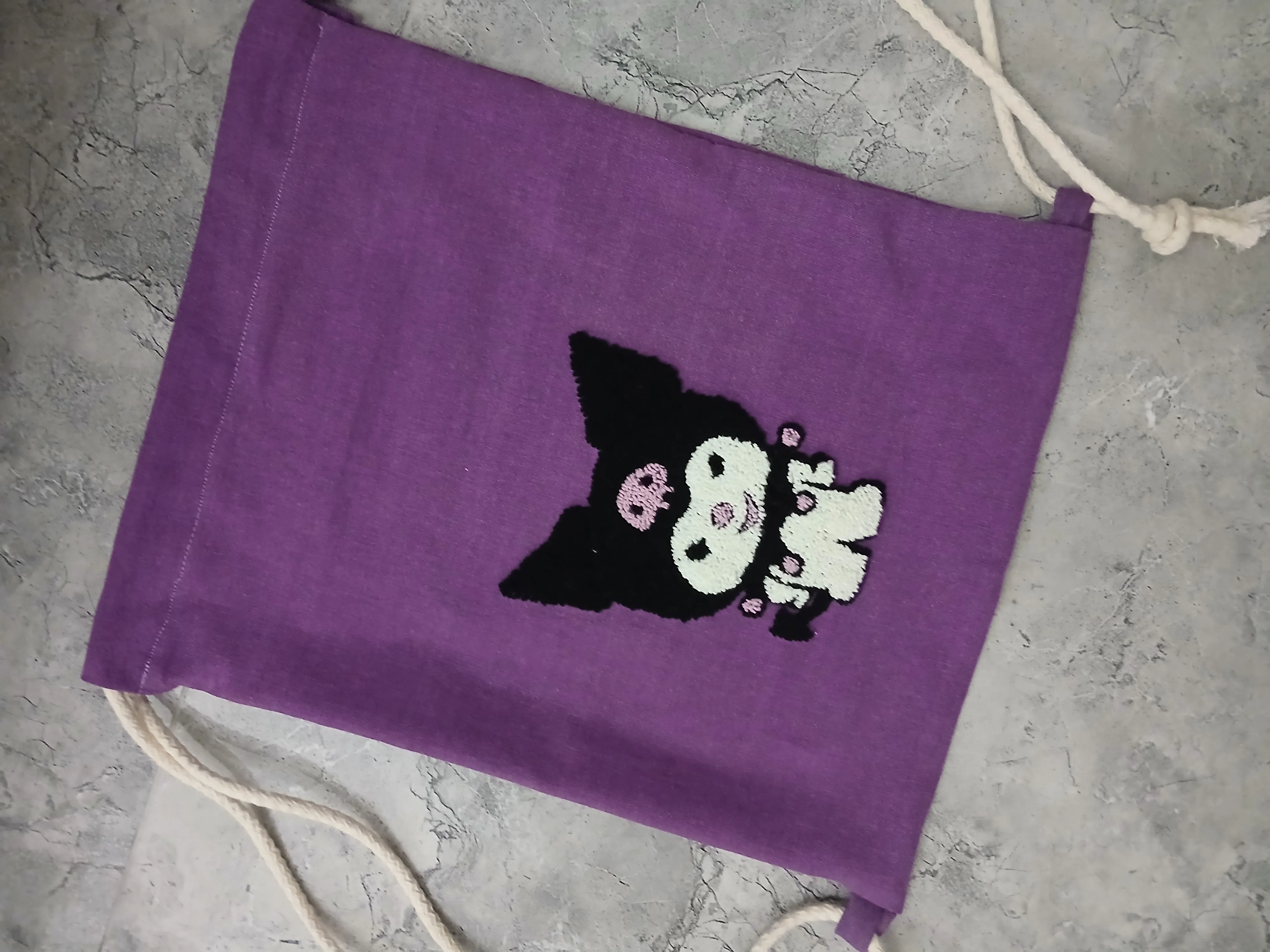 Chrome Punch Embroidered Bag