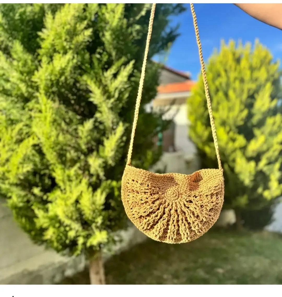 Paper rope mussel bag