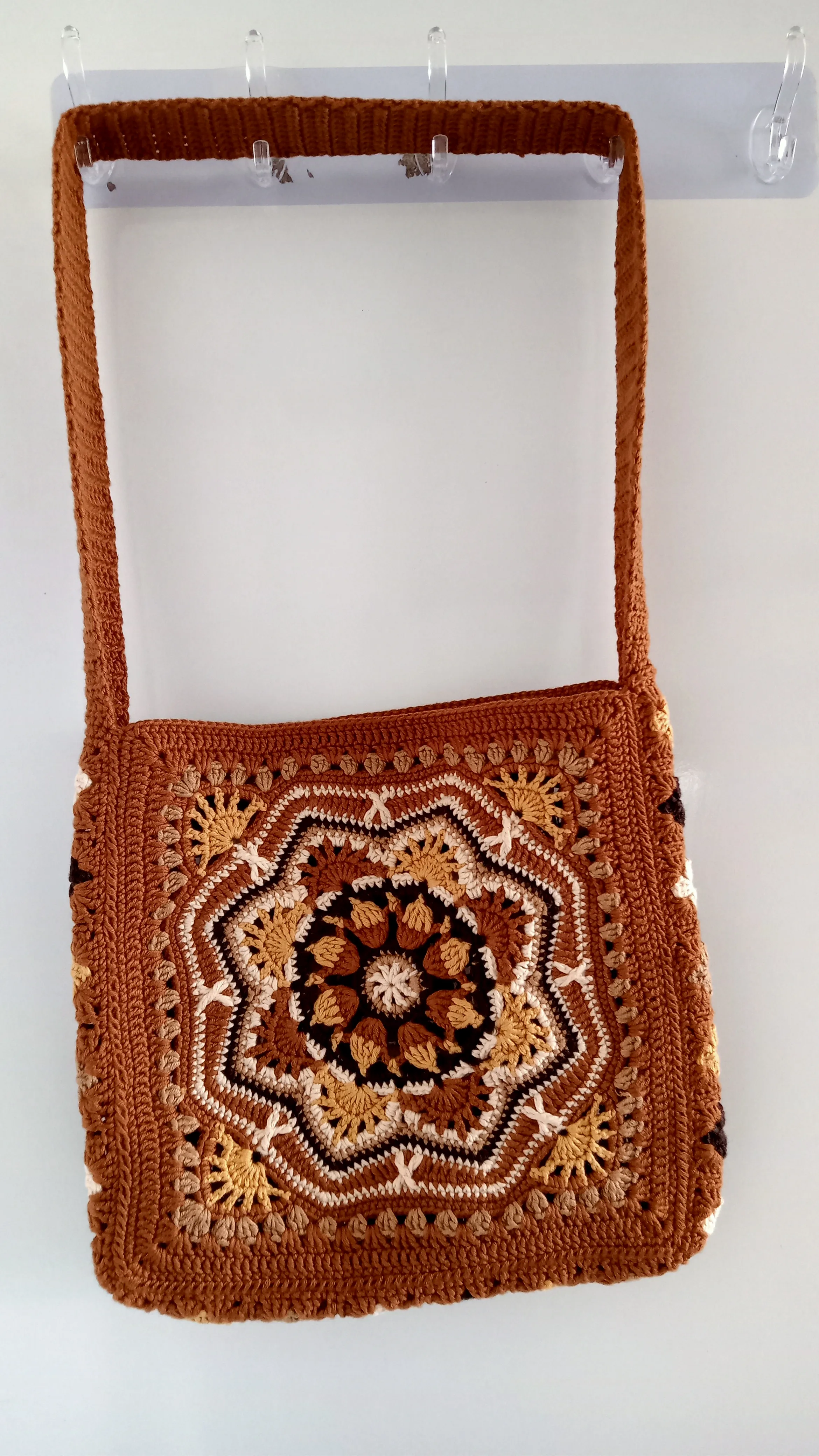 Mandala Motifli Çanta