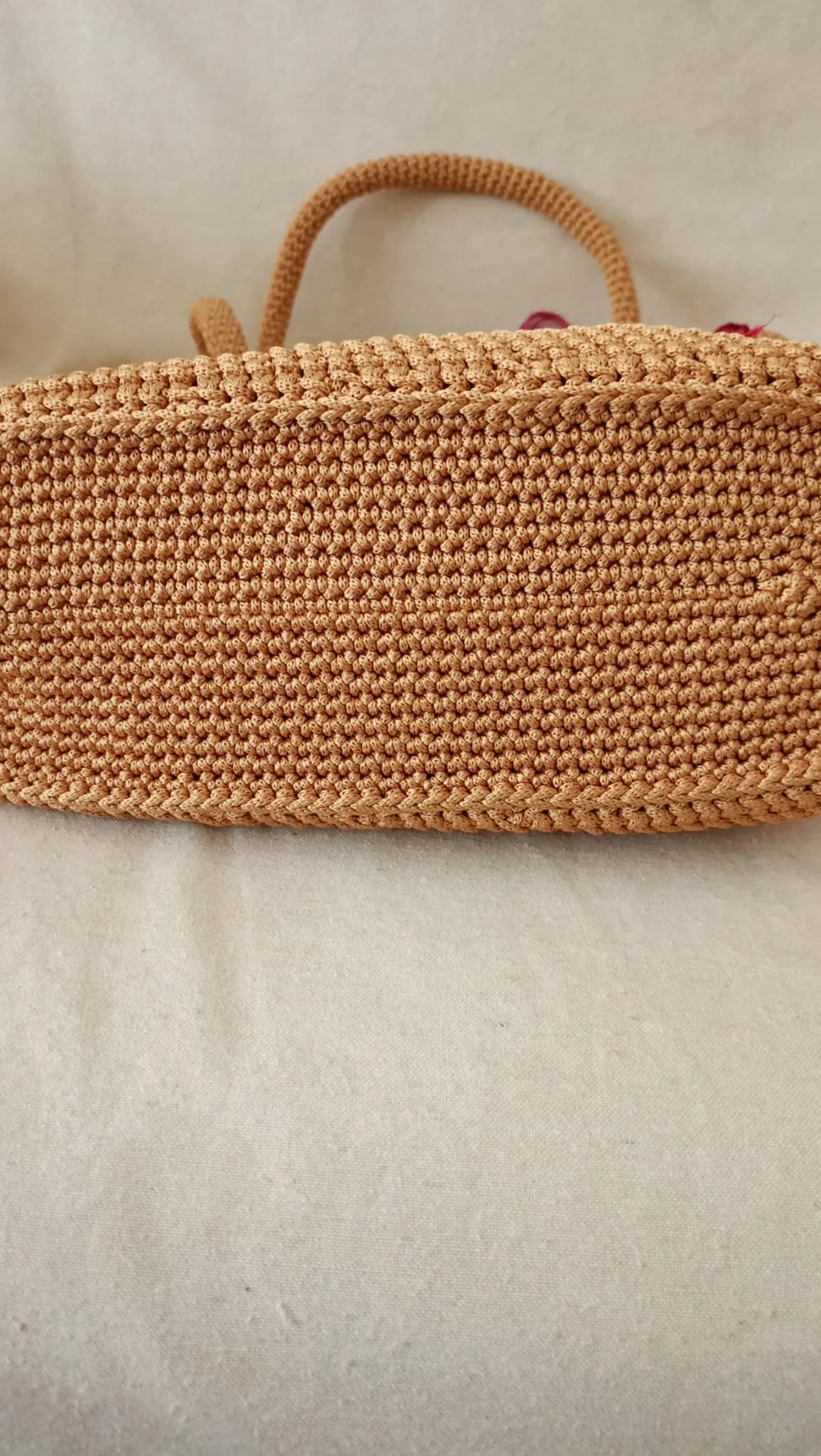 Kahverengi El Örgüsü Çanta – 35x25x10 cm