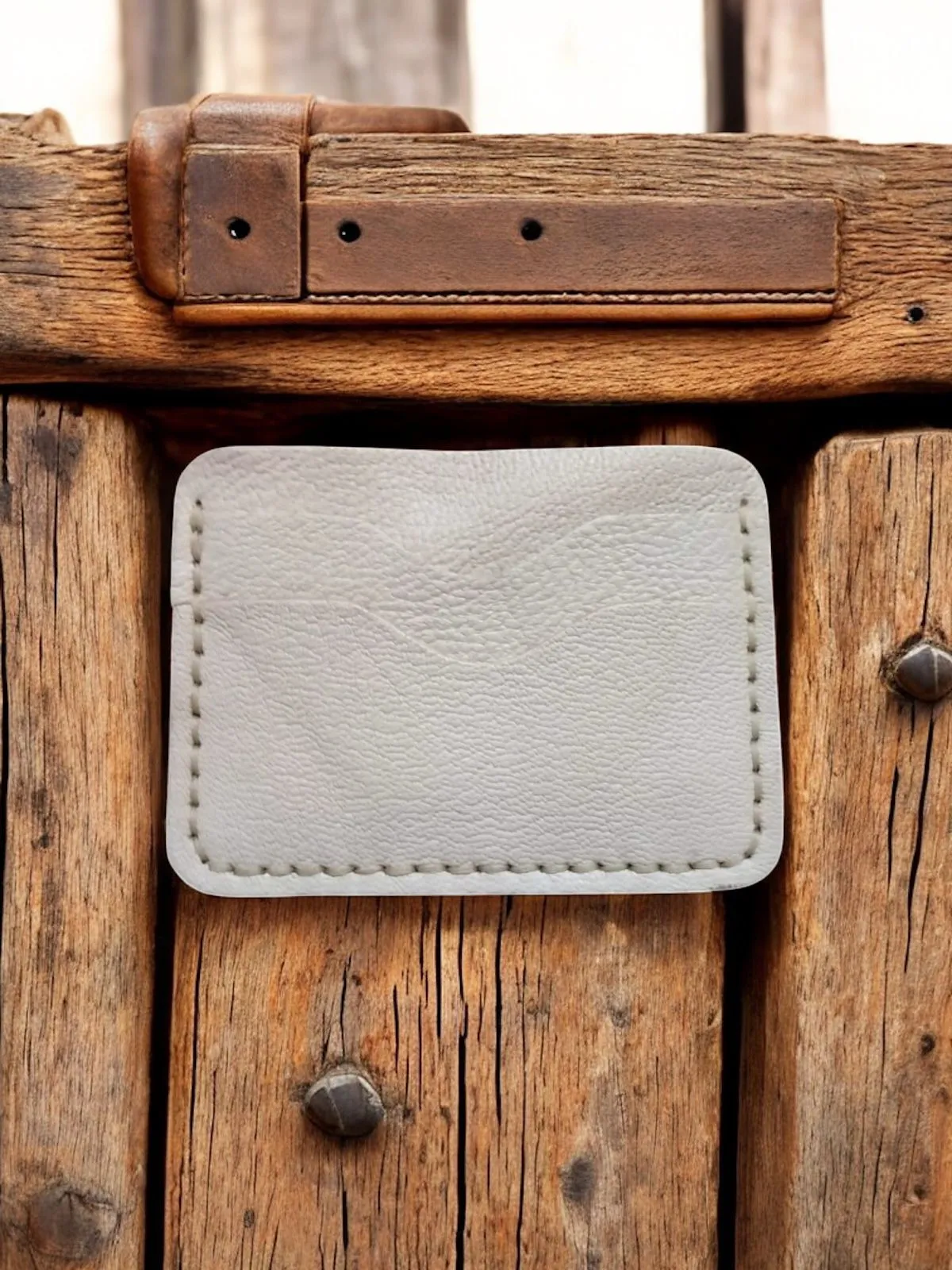 Hakiki Dana Derisi Krem Rengi Kartlık