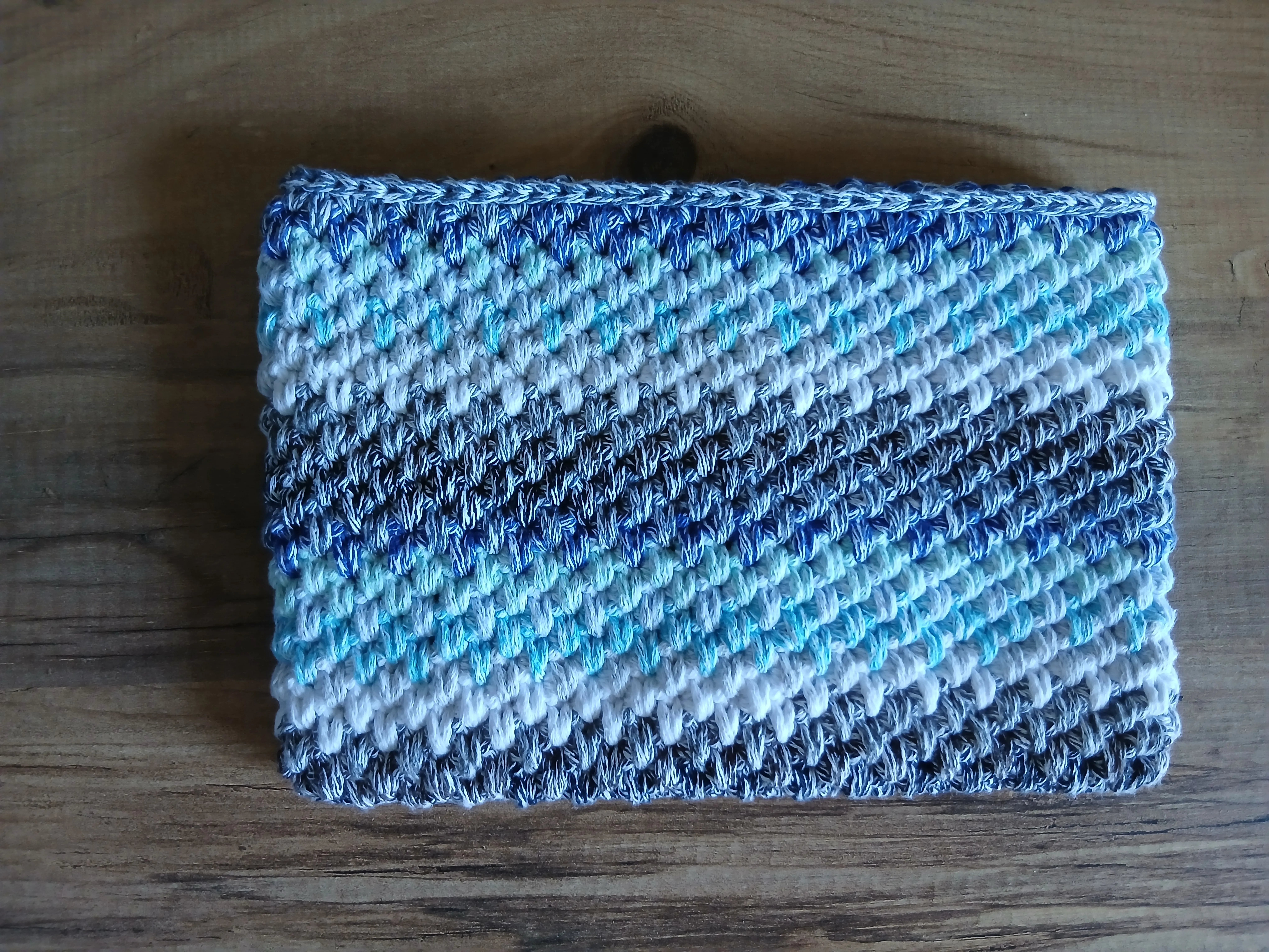 Mavi Renk Clutch Çanta