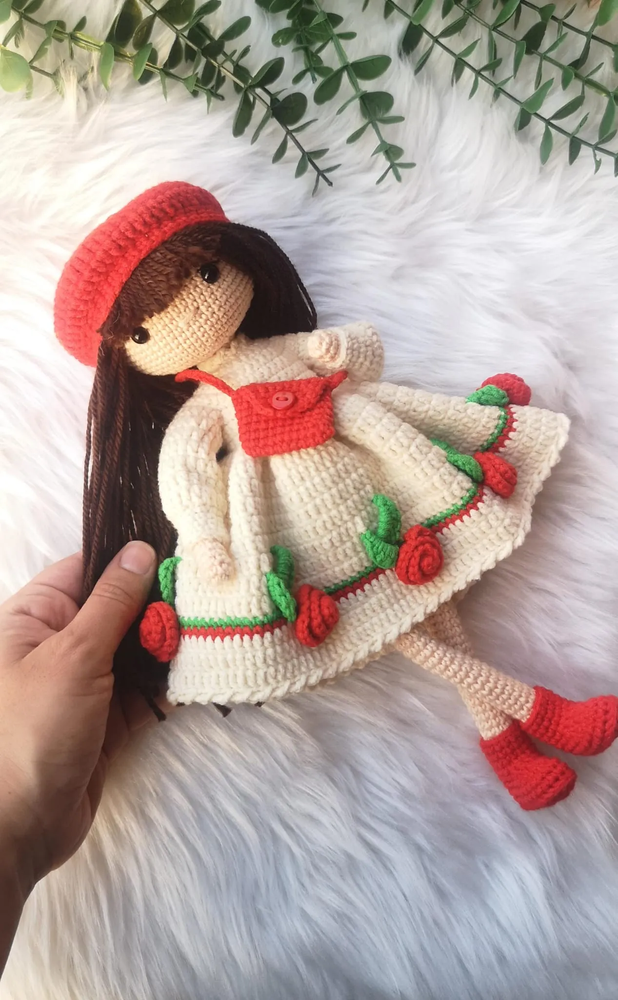 Amigurumi El Örgüsü Melodi Bebek
