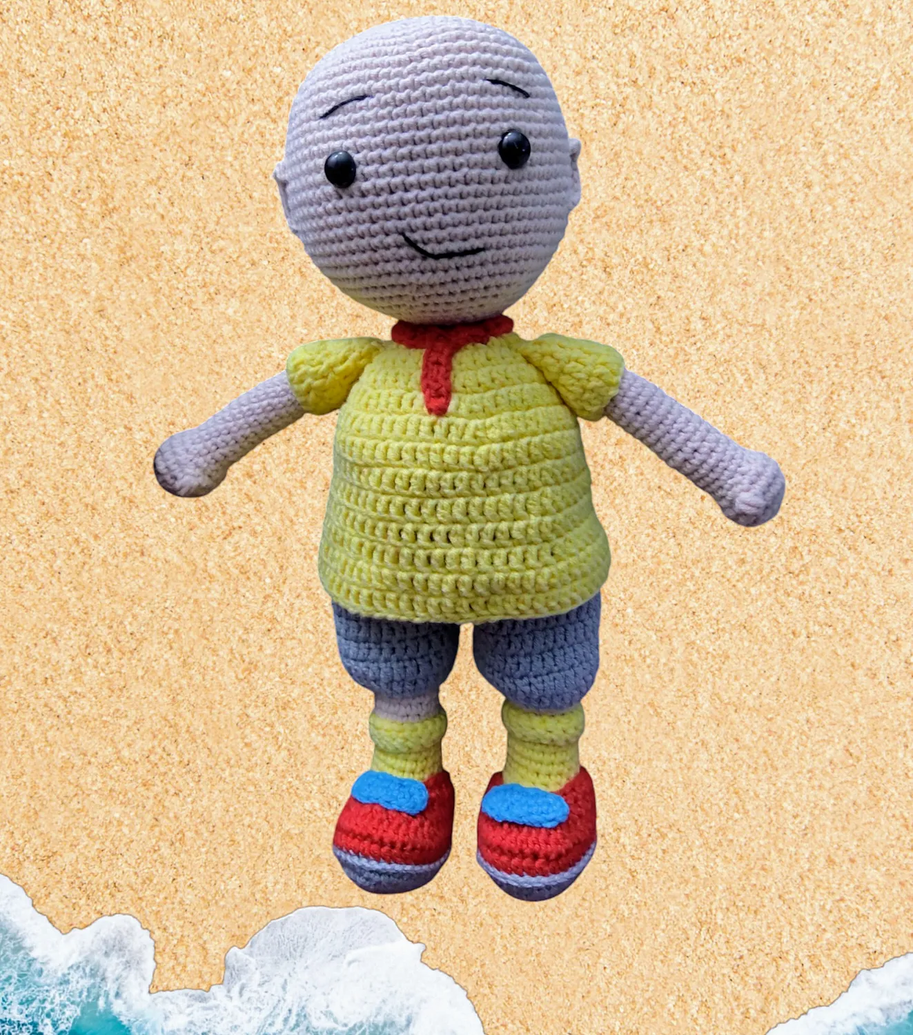 Amigurumi Kafadar Oyuncak Bebek
