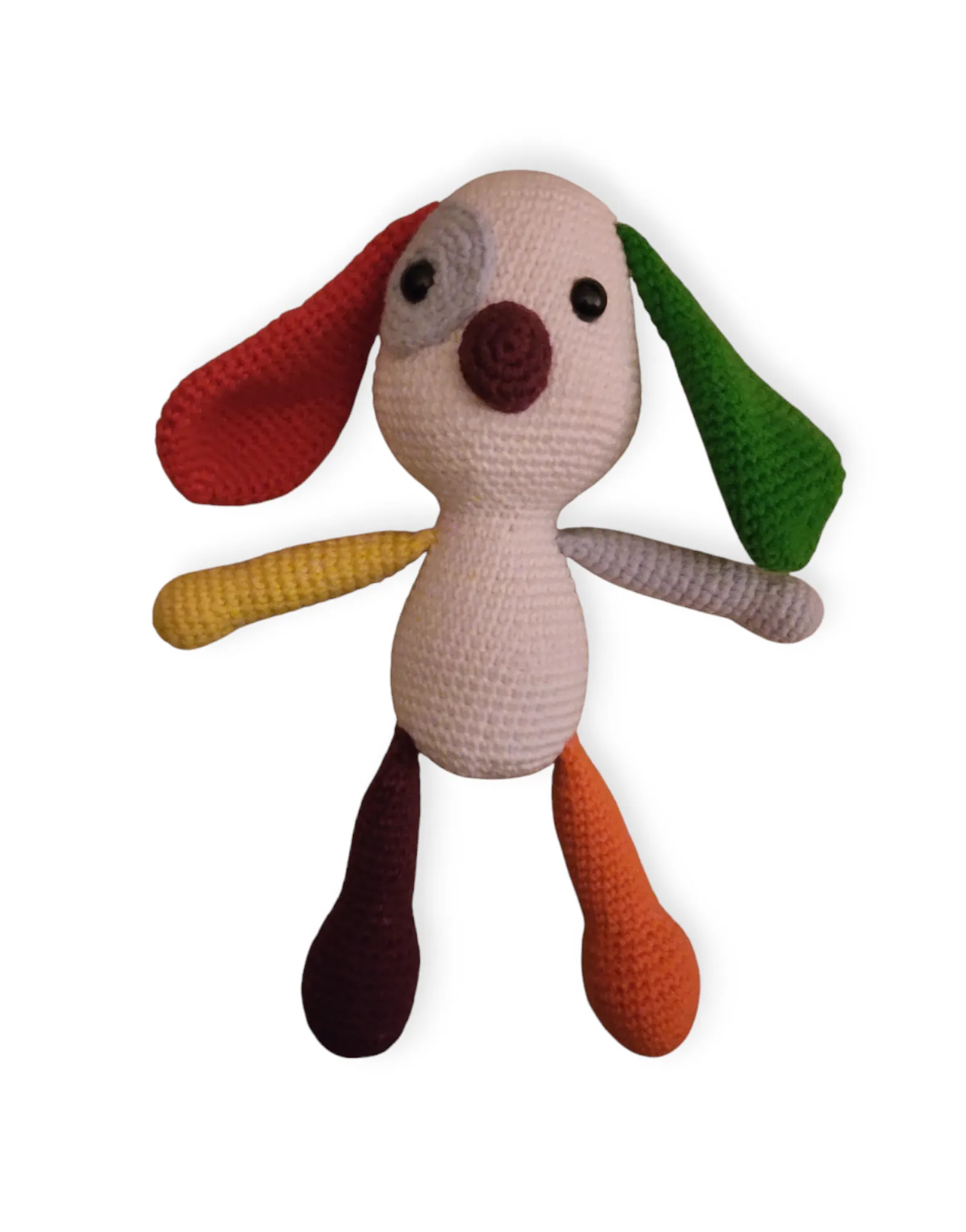 Amigurumi Köpek Figürlü Bebek Oyuncak Seti