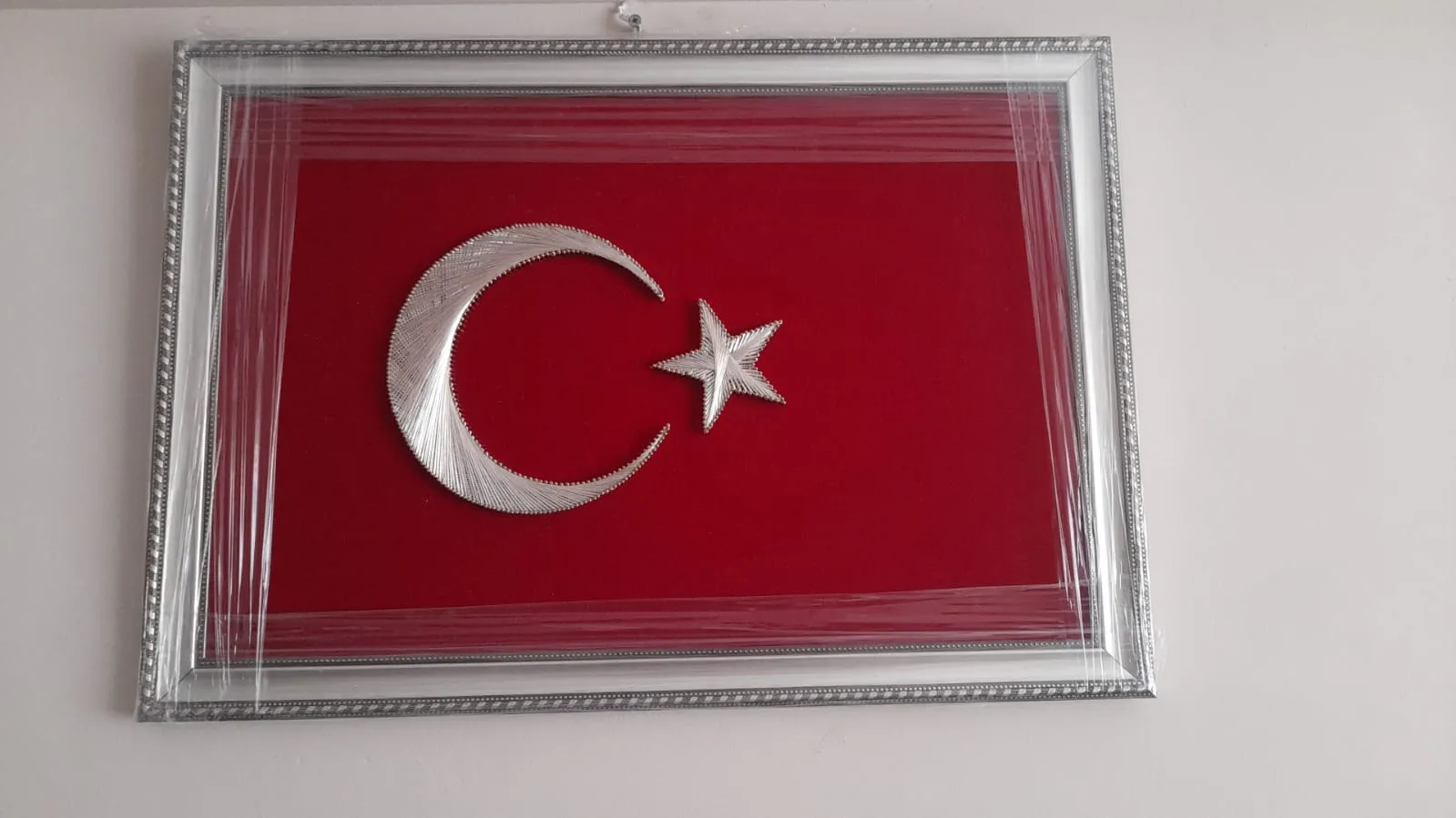 Türk Bayrağı Filografi Tablo – 48x67 cm