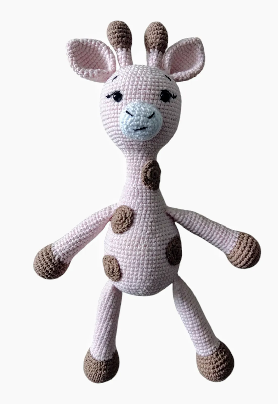 Amigurumi Zürafa Oyuncak Bebek