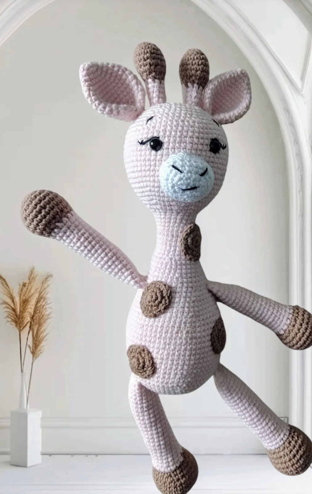 Amigurumi Zürafa Oyuncak Bebek
