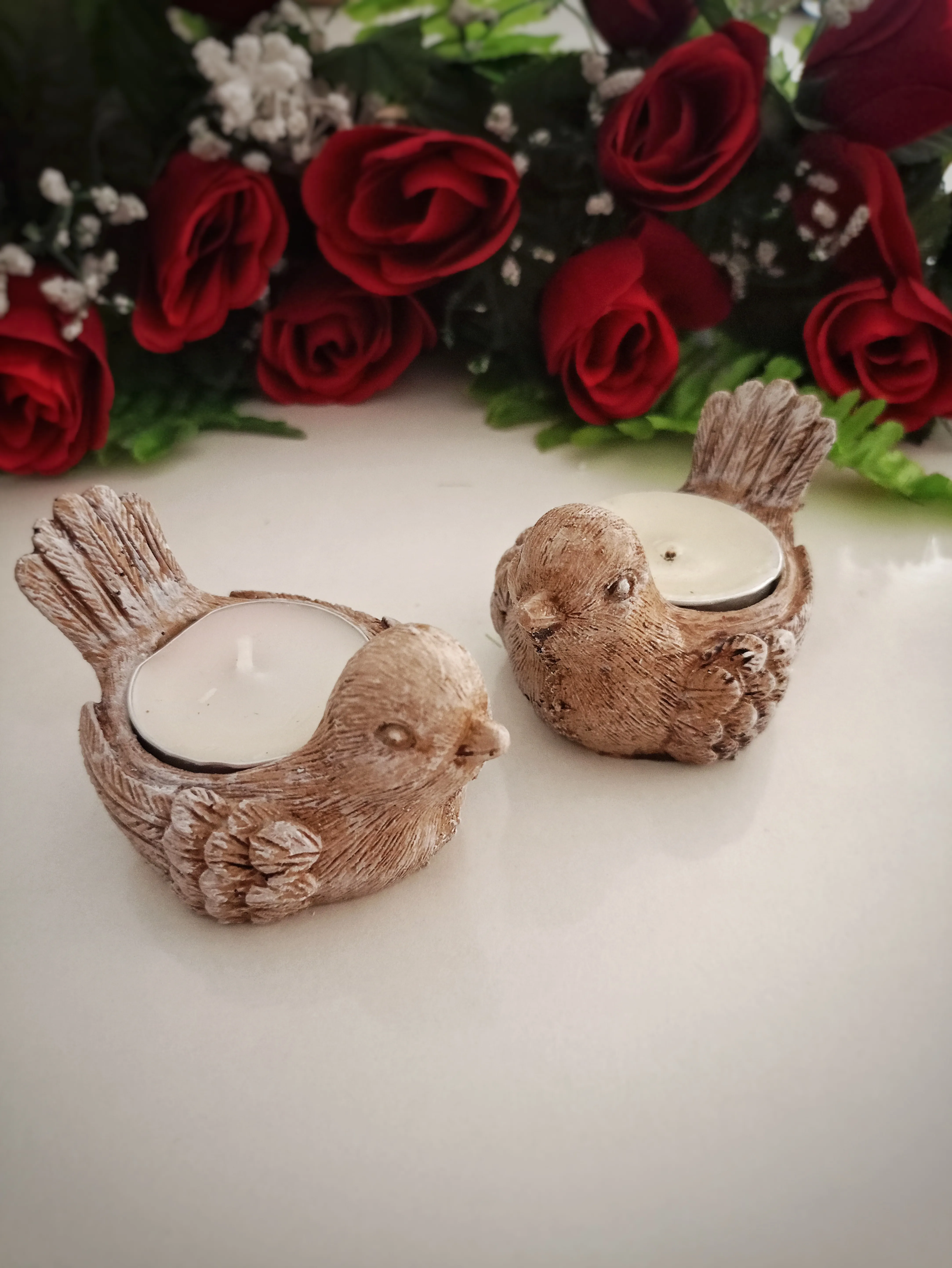 2li Kuş Mumluk