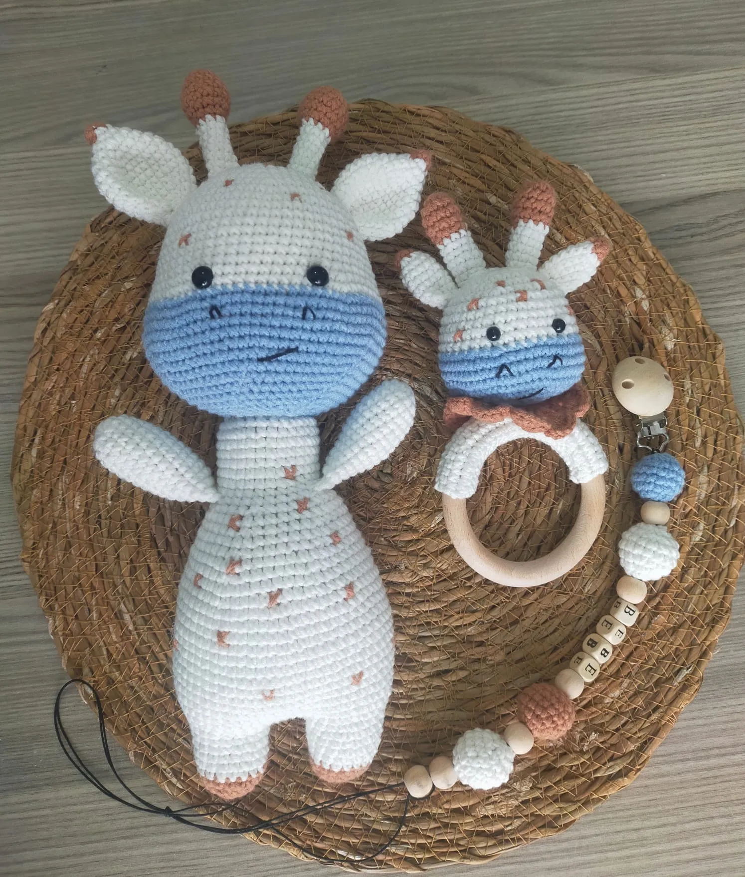 El Yapımı 3’lü Amigurumi Bebek Seti 