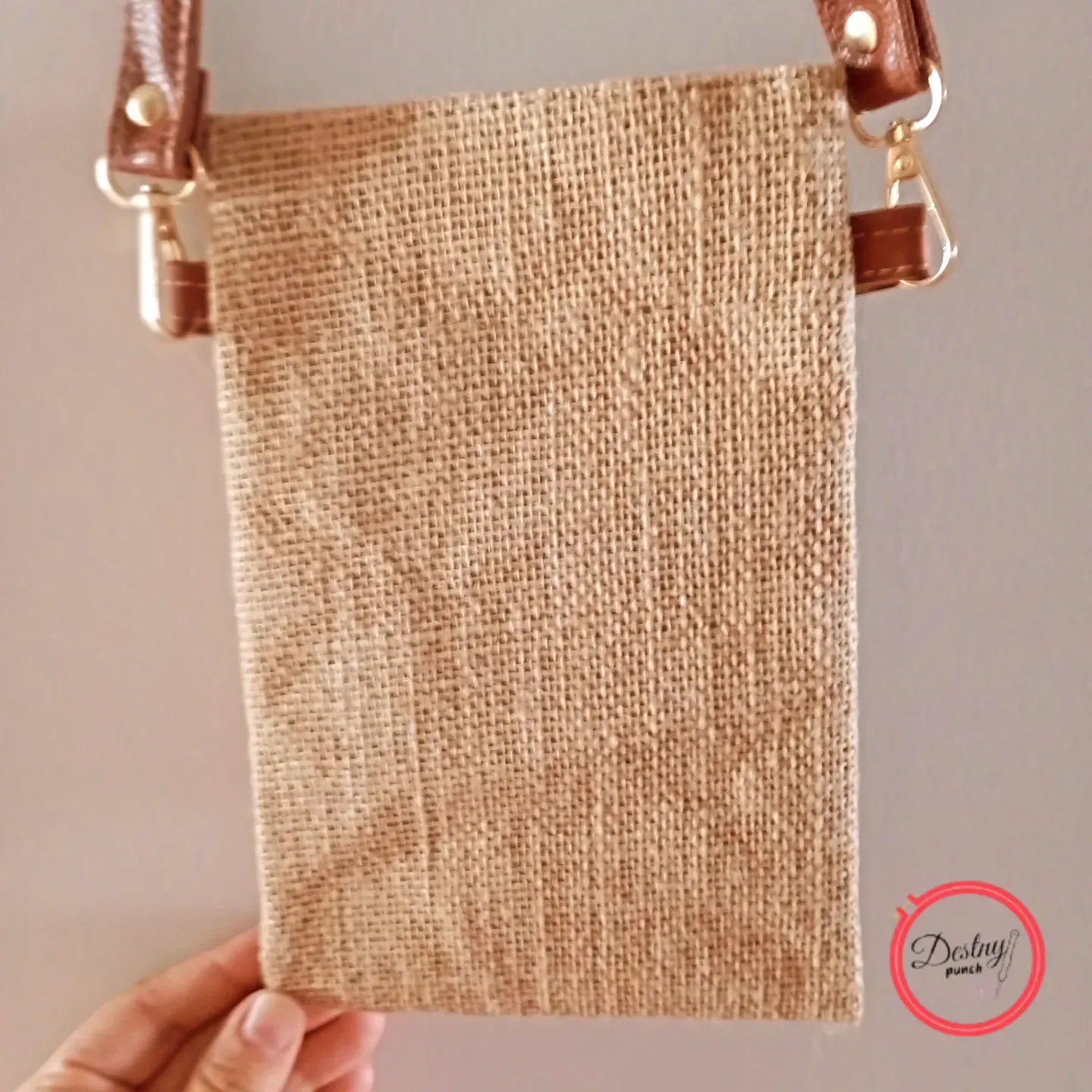 PUNCH Jüt telefon çantası 