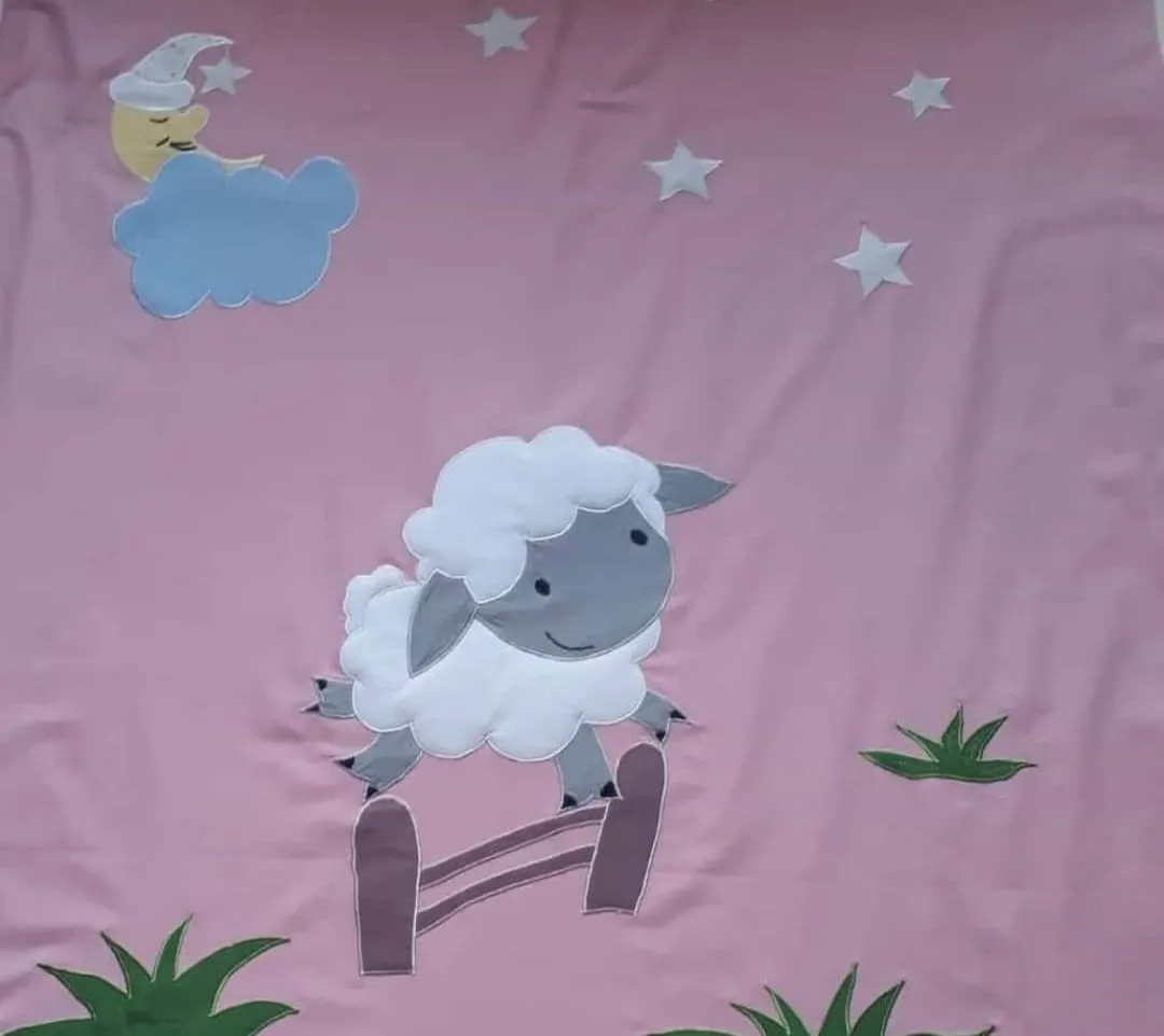 Pembe Kuzucuk Battaniye  🐑