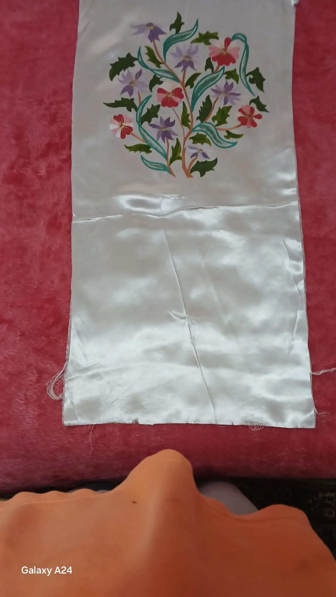 El Emeği Boyama Yastık Kılıfı
