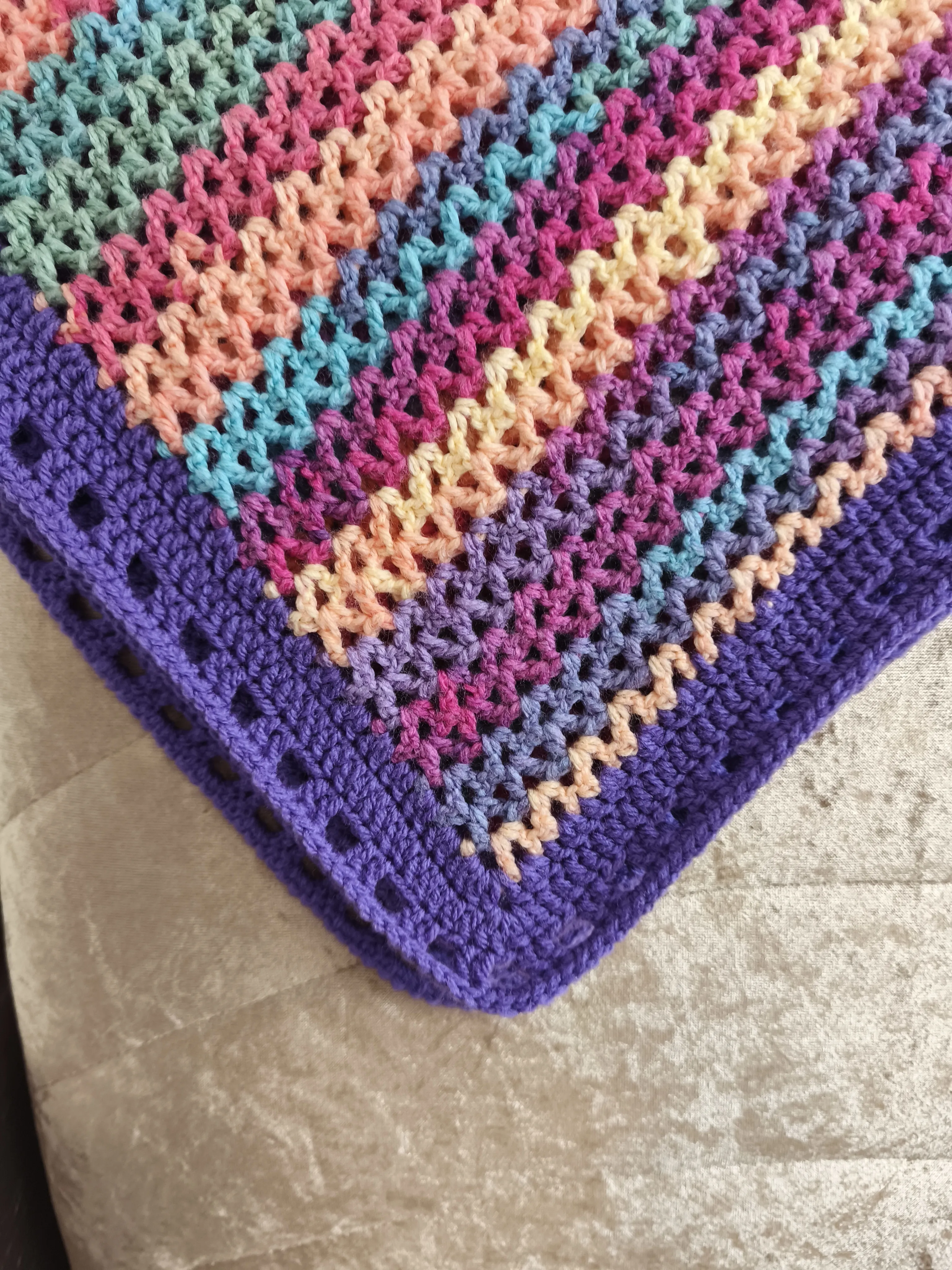 gökkuşağı battaniye