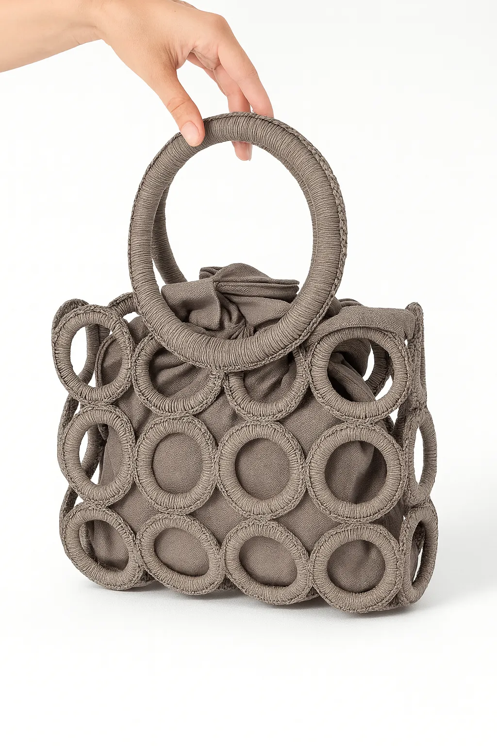 İçi Keseli Halka Çanta