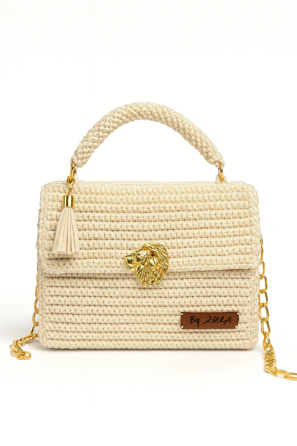 Kanvas El Çantası Zincir Askılı