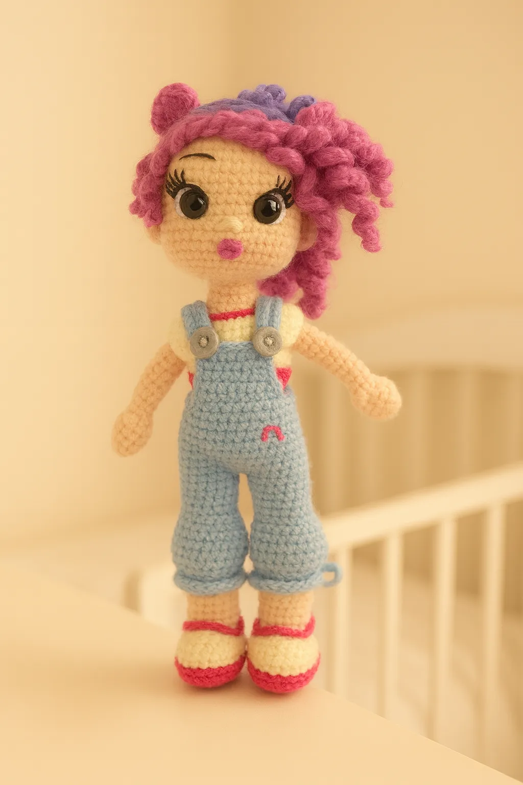 Minik Özel Tasarımlı El Yapımı Bebek Anahtarlık