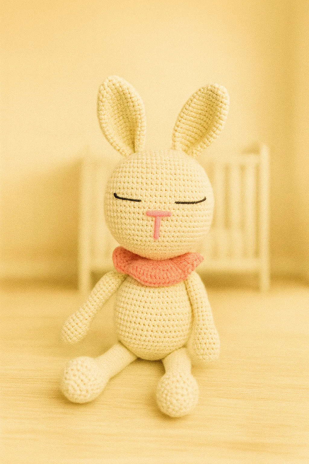 Amigurumi Uykucu Oyuncak Ayıcık