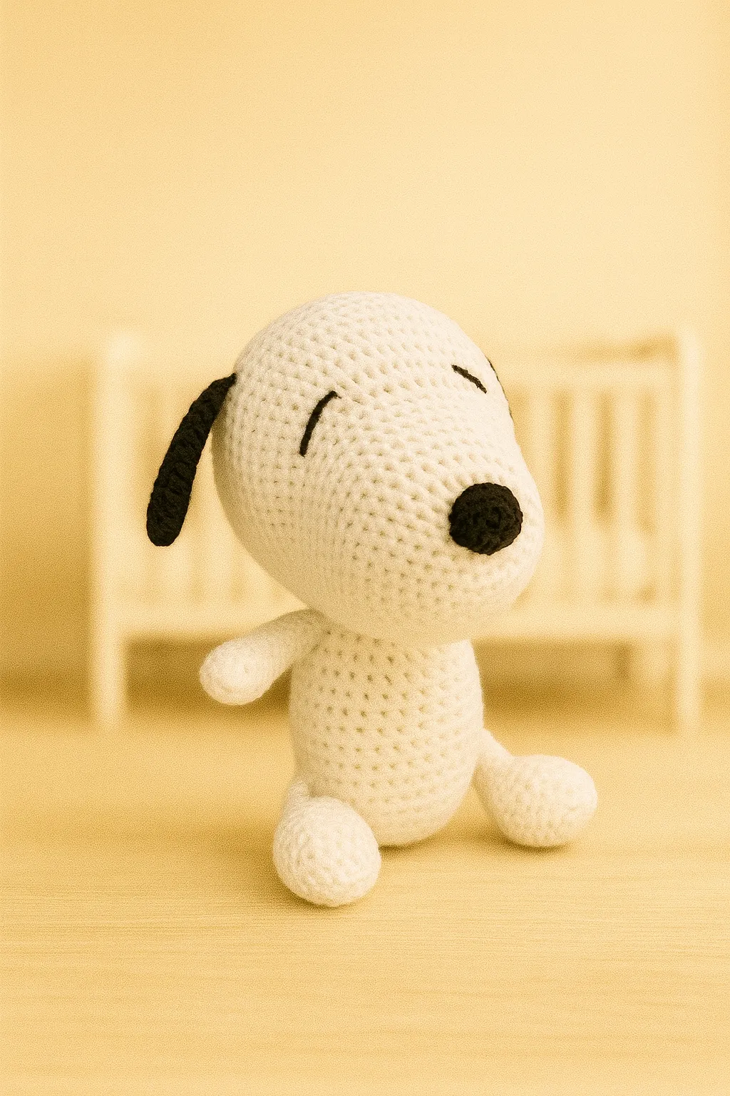Amigurumi Snoopy Köpek – Orijinal ve El Yapımı Oyuncak