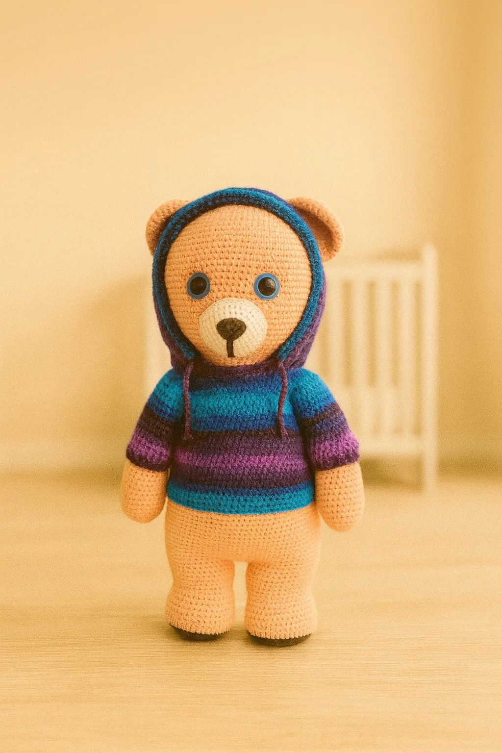 Kocaman Kazaklı Amigurumi Ayı