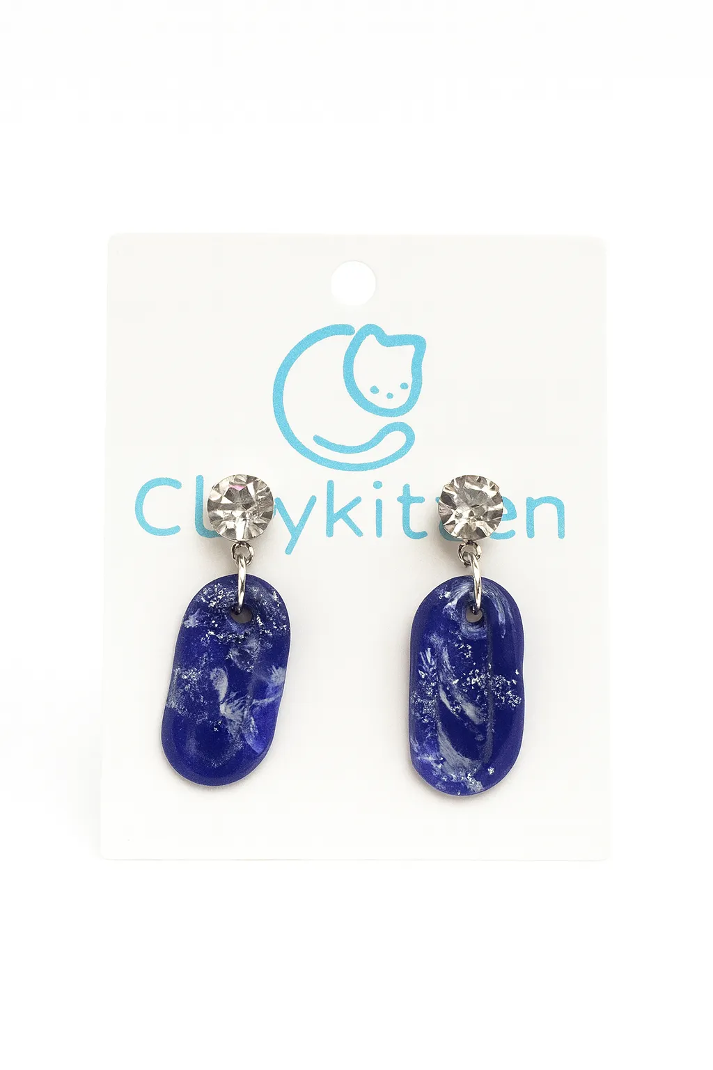 Mor ve Gümüş Renginin İhtişamı Küpe