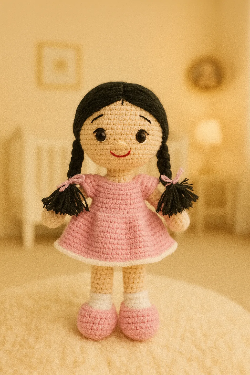 Fındık Bebek – El Örgüsü Amigurumi Oyuncak