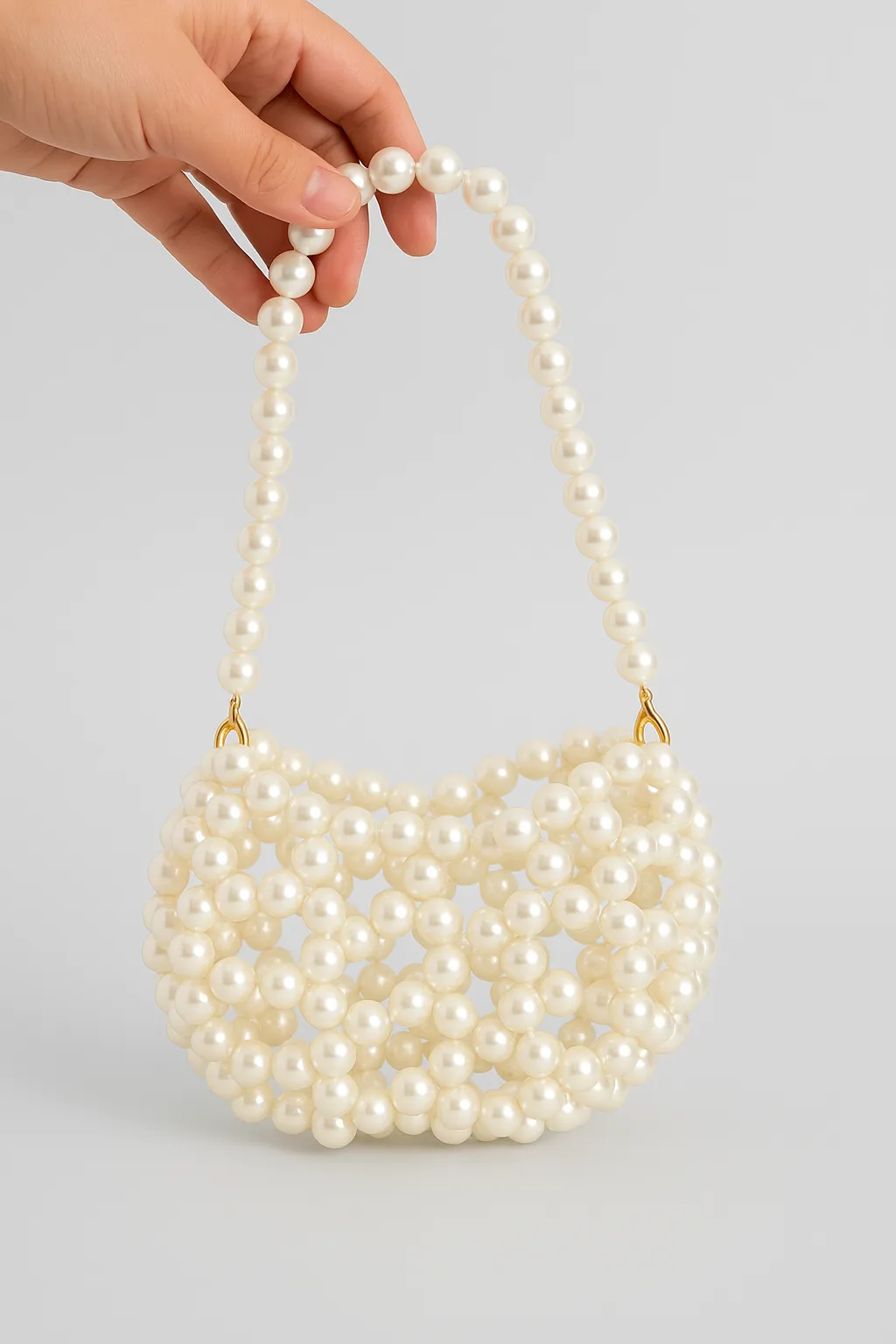 İnci Abiye Çanta – Astar İçli Minik Kese Modeli