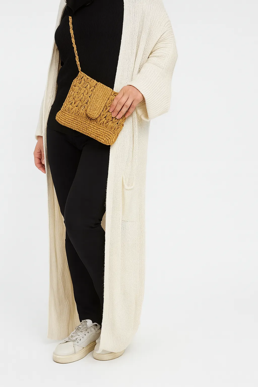 Handmade Straw Bag – Natural and Stylish Shoulder Bag
