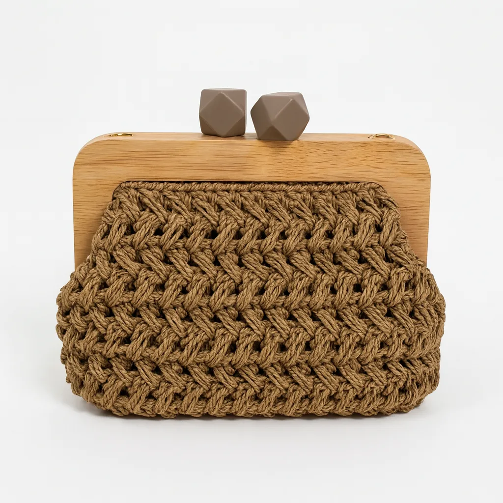 Mango Bag with Wooden Clips
