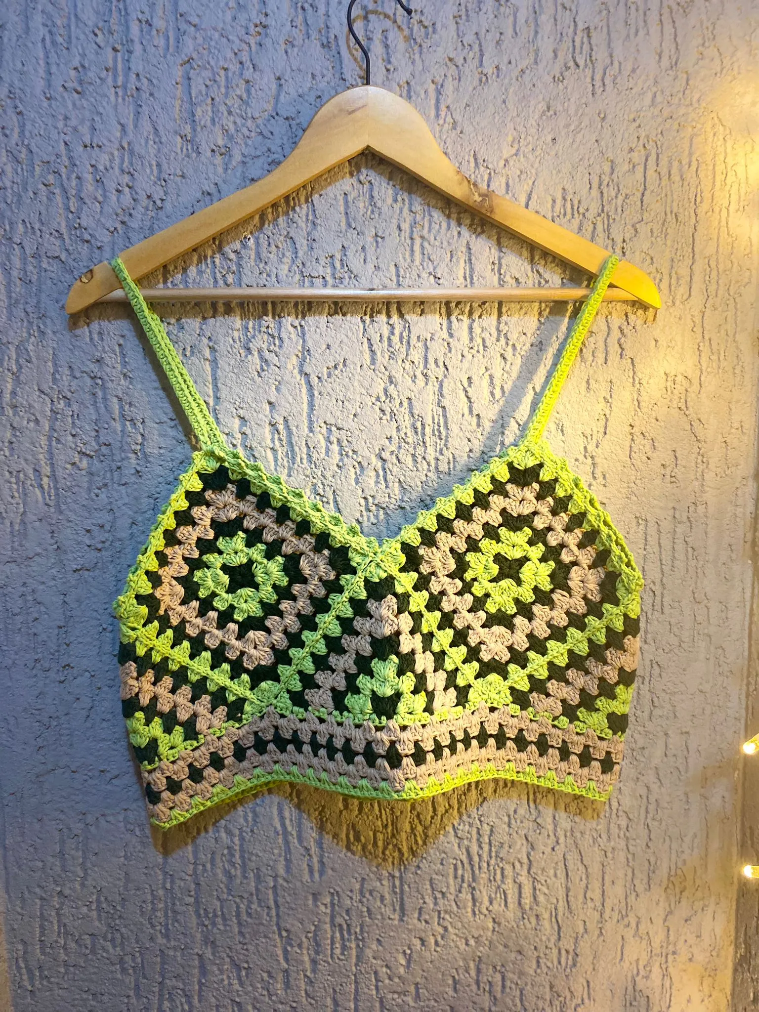 El Yapımı Desenli Örme Büstiyer