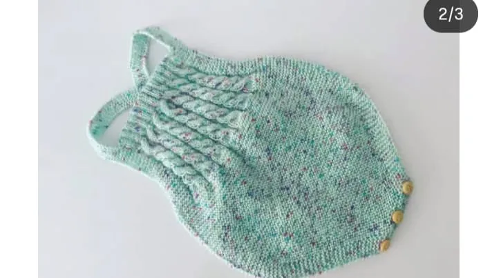 Mint Yeşili El Örgüsü 3’lü Bebek Takımı
