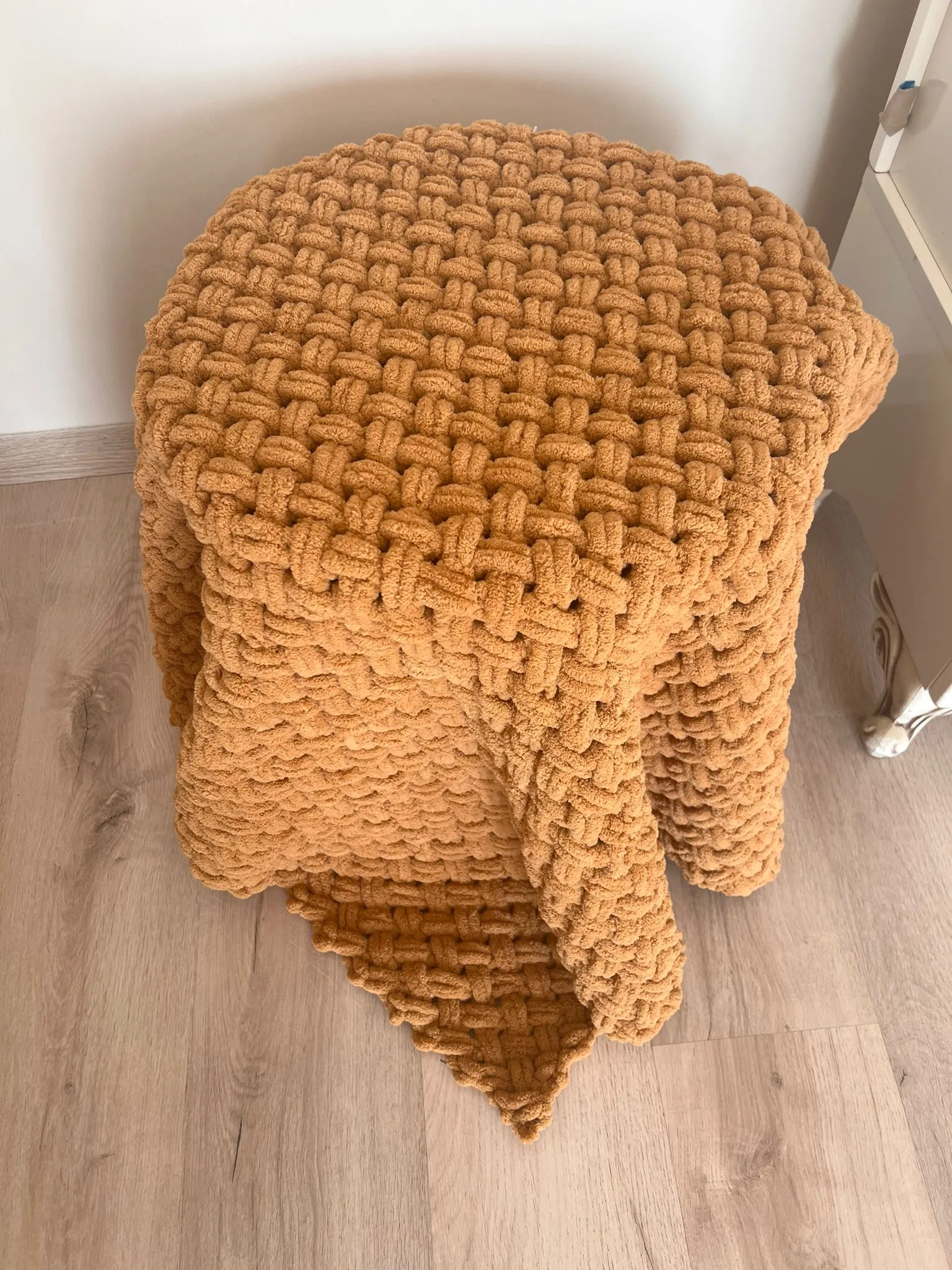 El Yapımı Puffy  Bebek Battaniyesi 