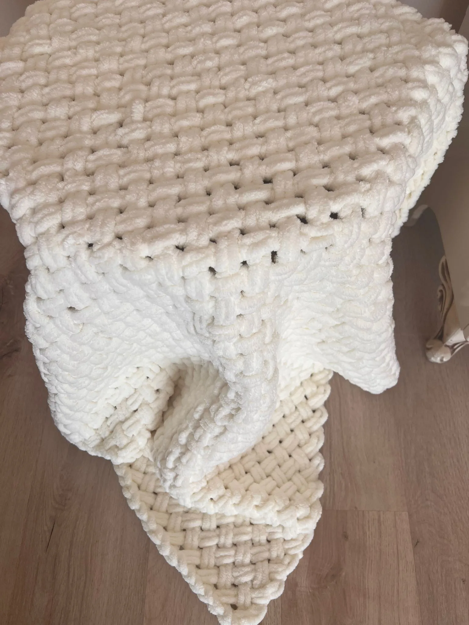 El Yapımı Puffy  Battaniyesi