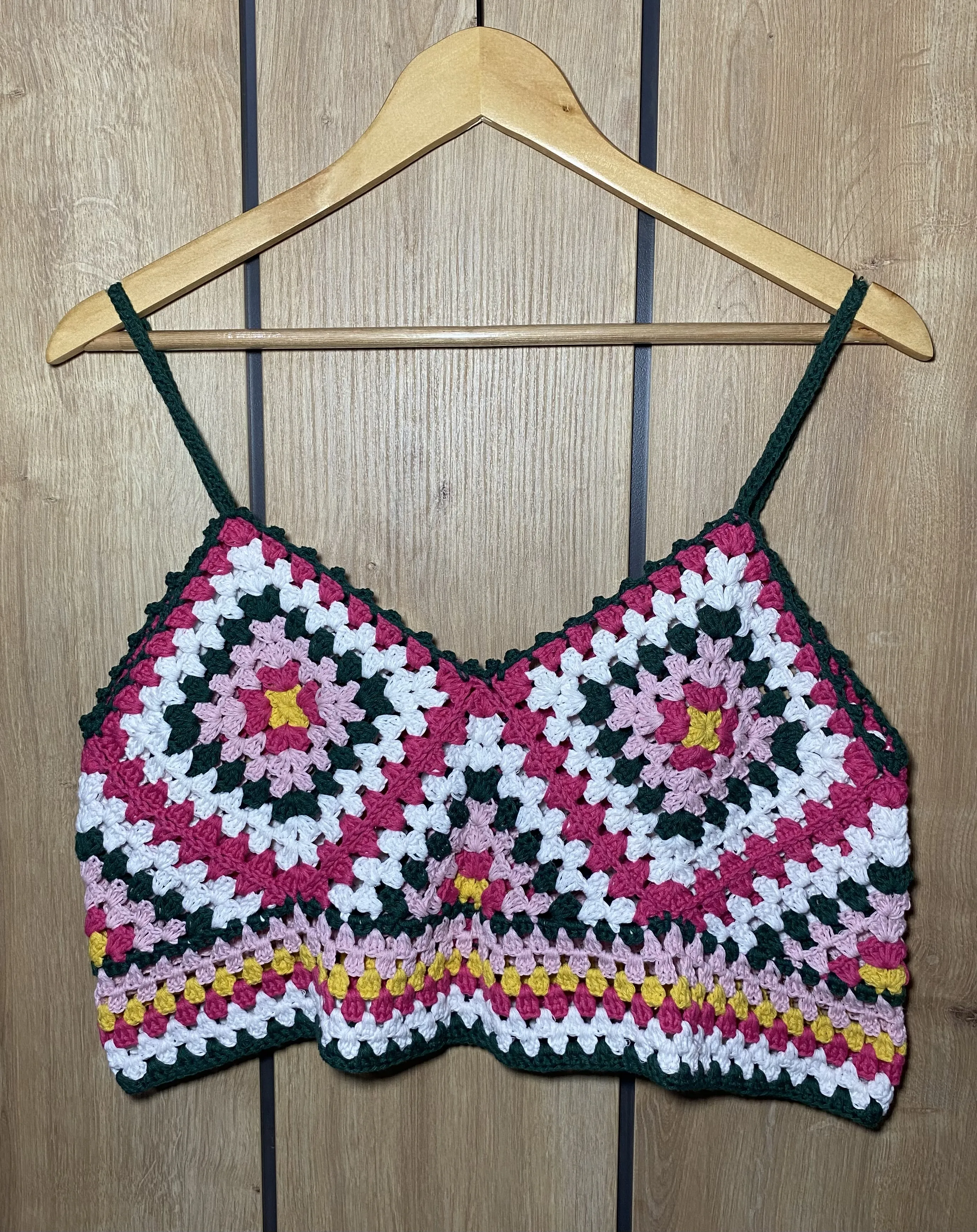 El Yapımı Renkli Motif Model - Büstiyer