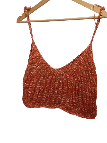 El Örgüsü Simli Bluz