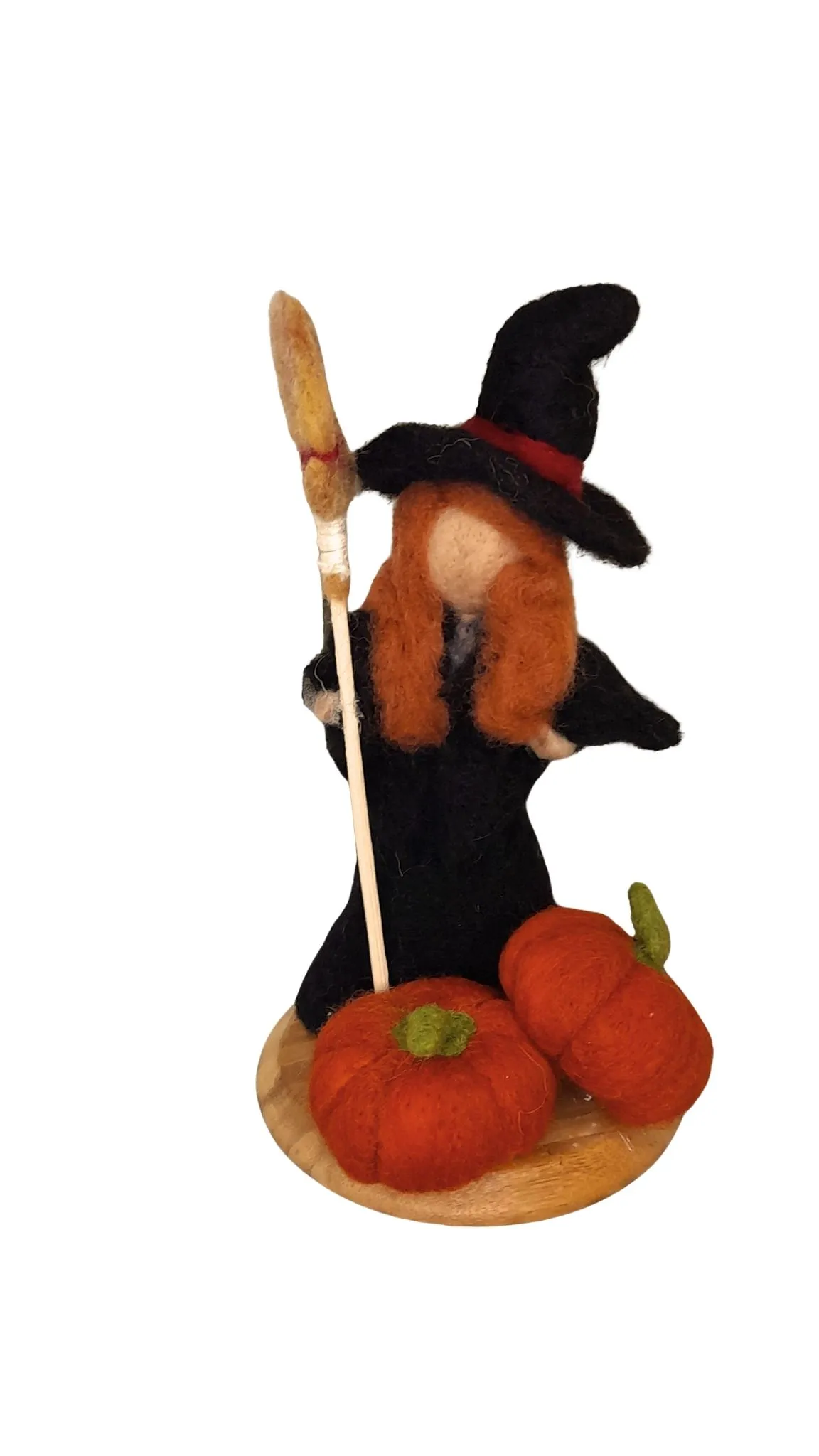 El Yapımı Doğal Yün Keçe Figür – 17 cm