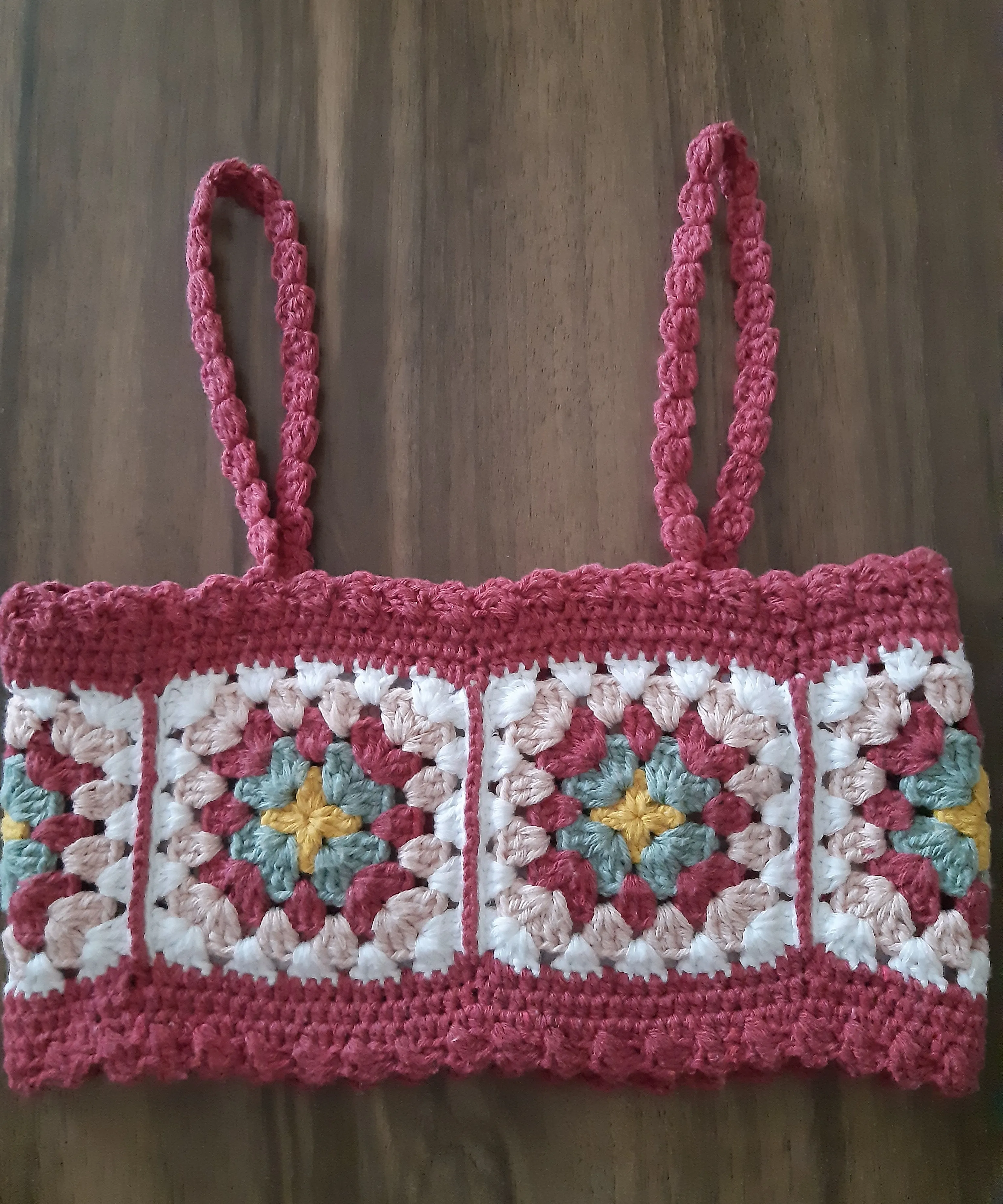 El Örgüsü Askılı Bluz Düğmesiz, 4-5 Yaş Çocuklar İçin