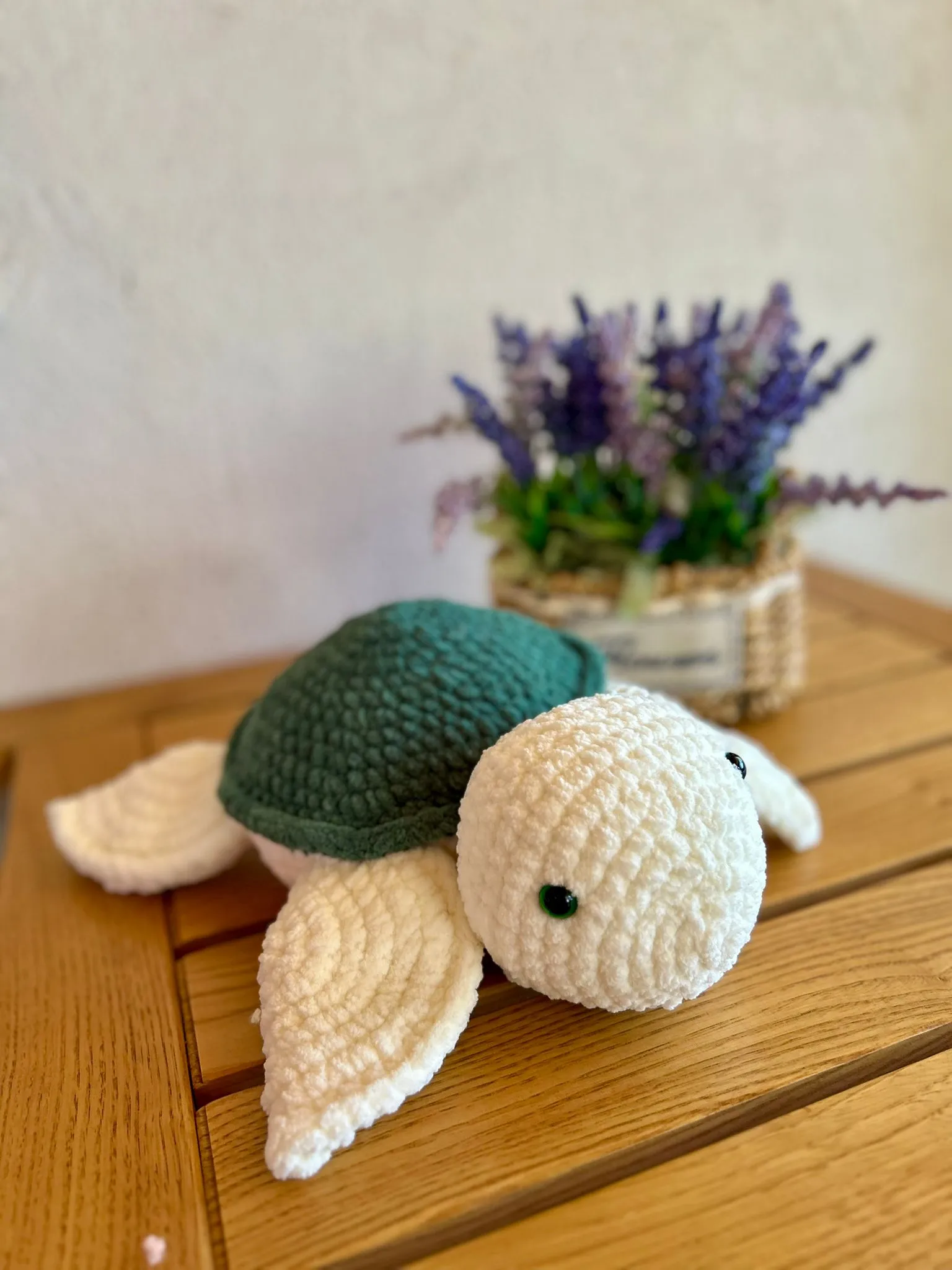 Amigurumi El Yapımı Kaplumbağa Oyuncak