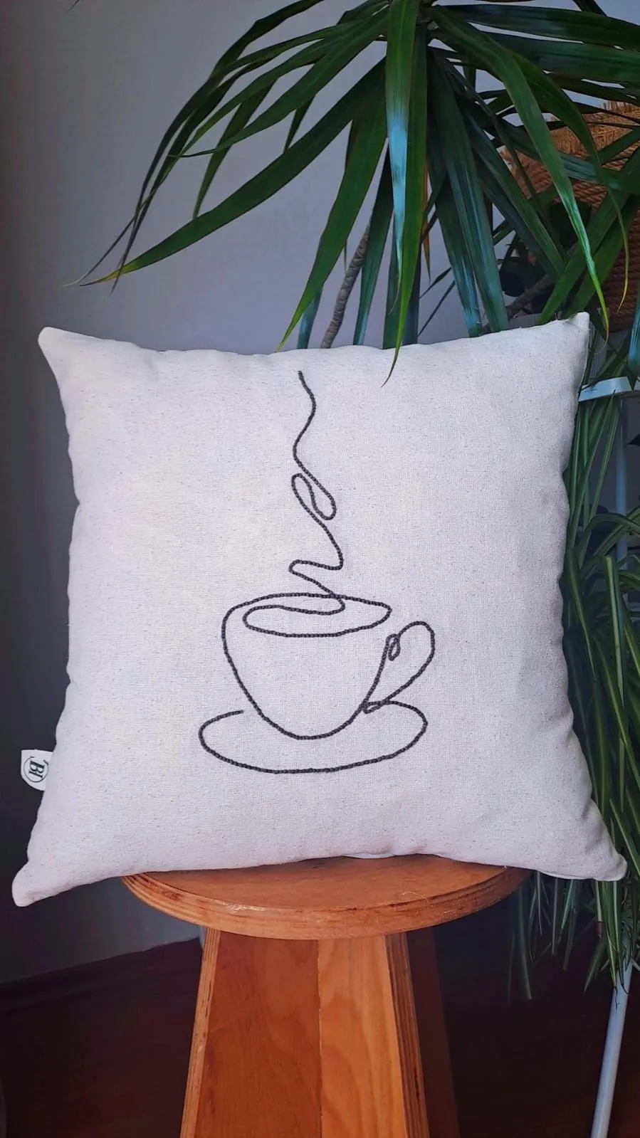 Kırlent Kılıfı Punch (PANÇ) Kahve