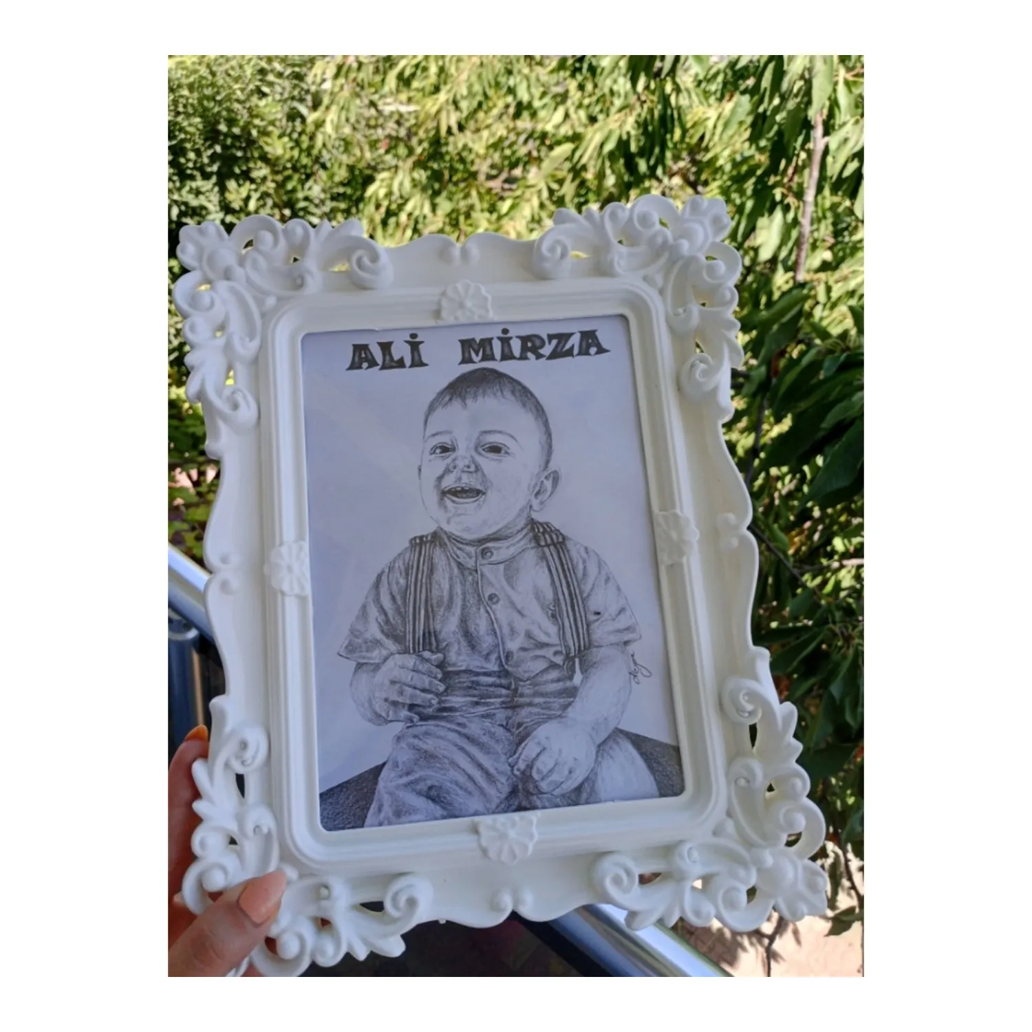 Kişiye Özel A-5 Karakalem