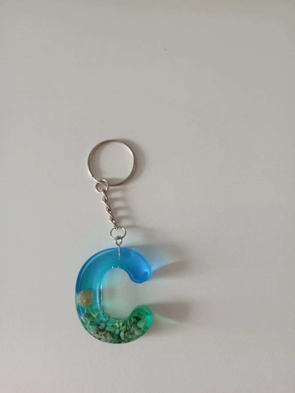 Coral (Deniz Mercanı Gibi Zarif) Epoksi Anahtarlık / Çanta Süsü