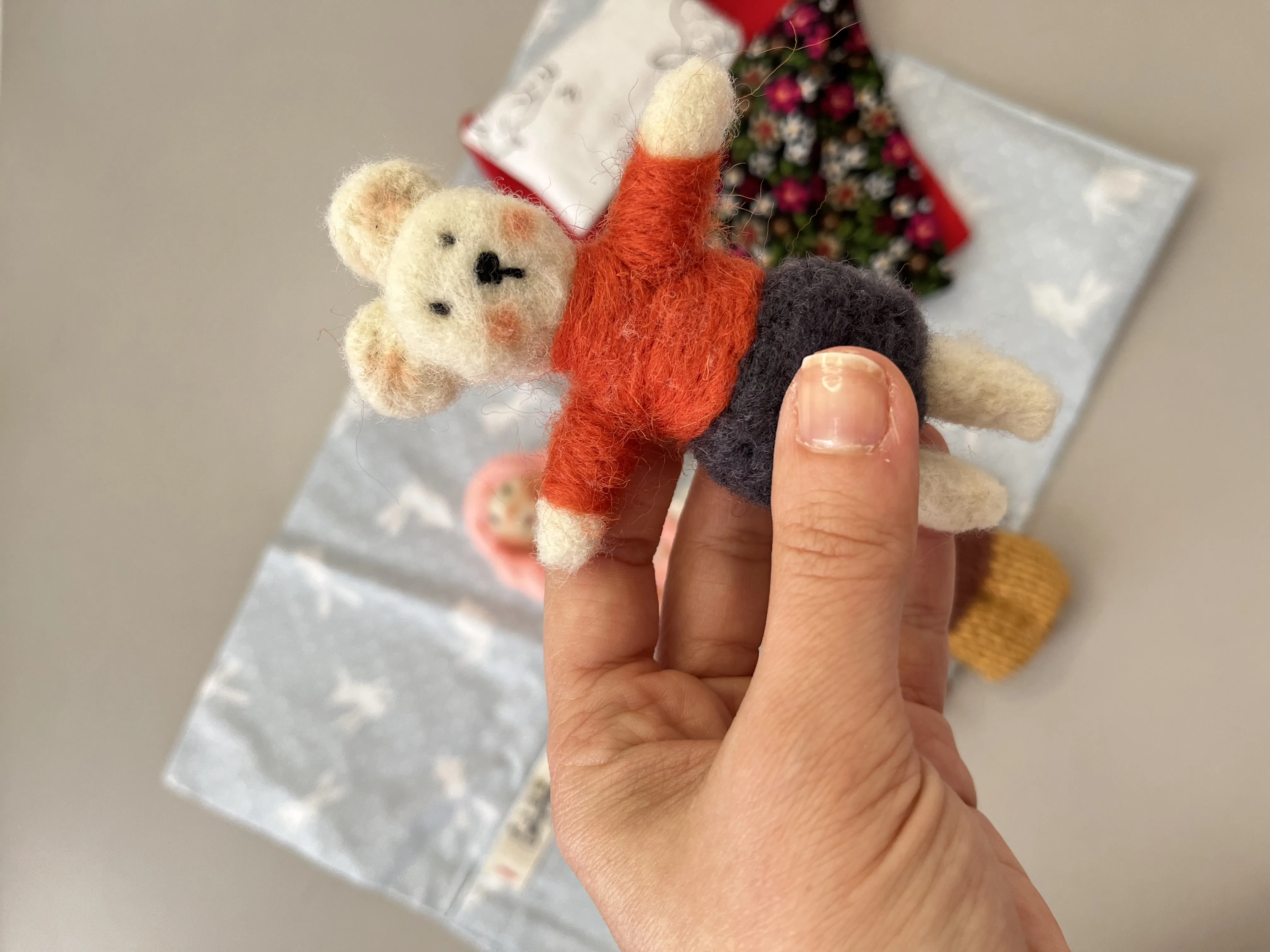 El Yapımı Pembe Saçlı Örgü Bebek - Hayal Masalı Oyuncak Bebek