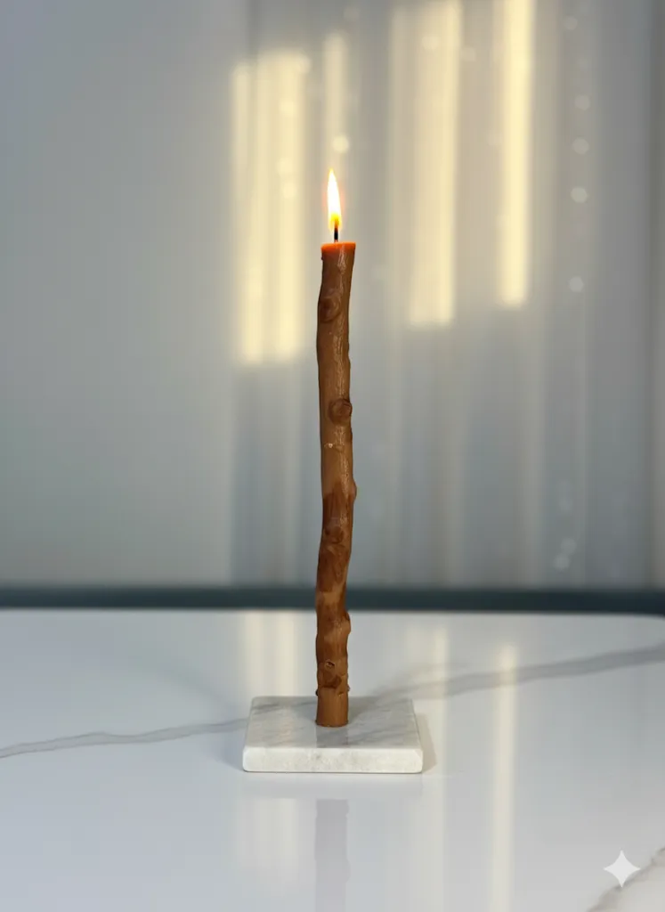 Gerçek Dal Görünümlü Mum