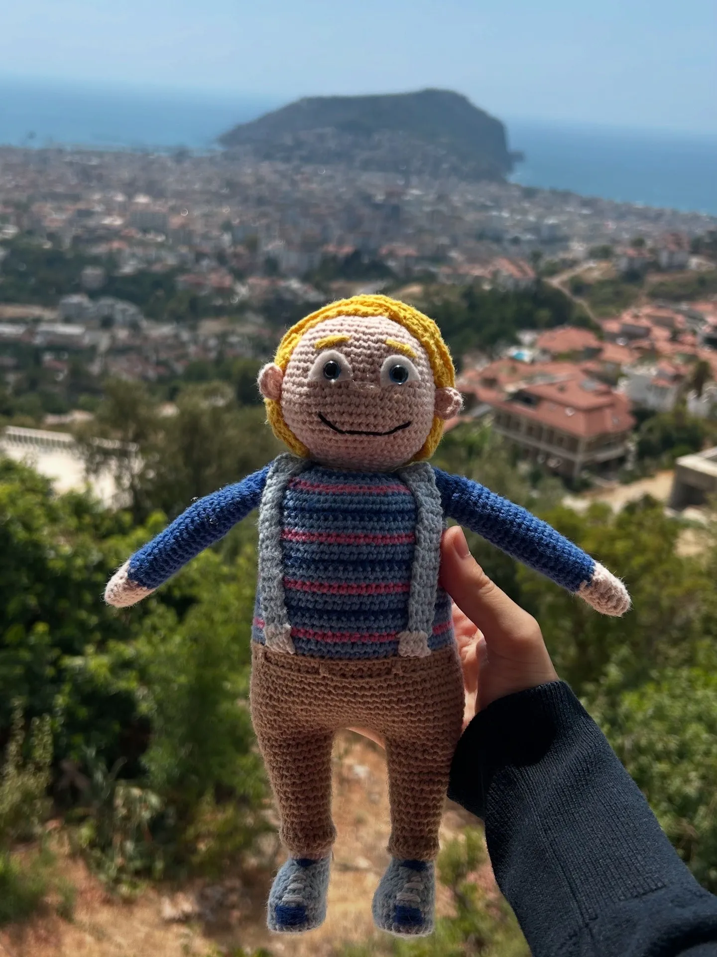 Knitted Hayri Baby Toy - Ardahan Crew Character 25 cm