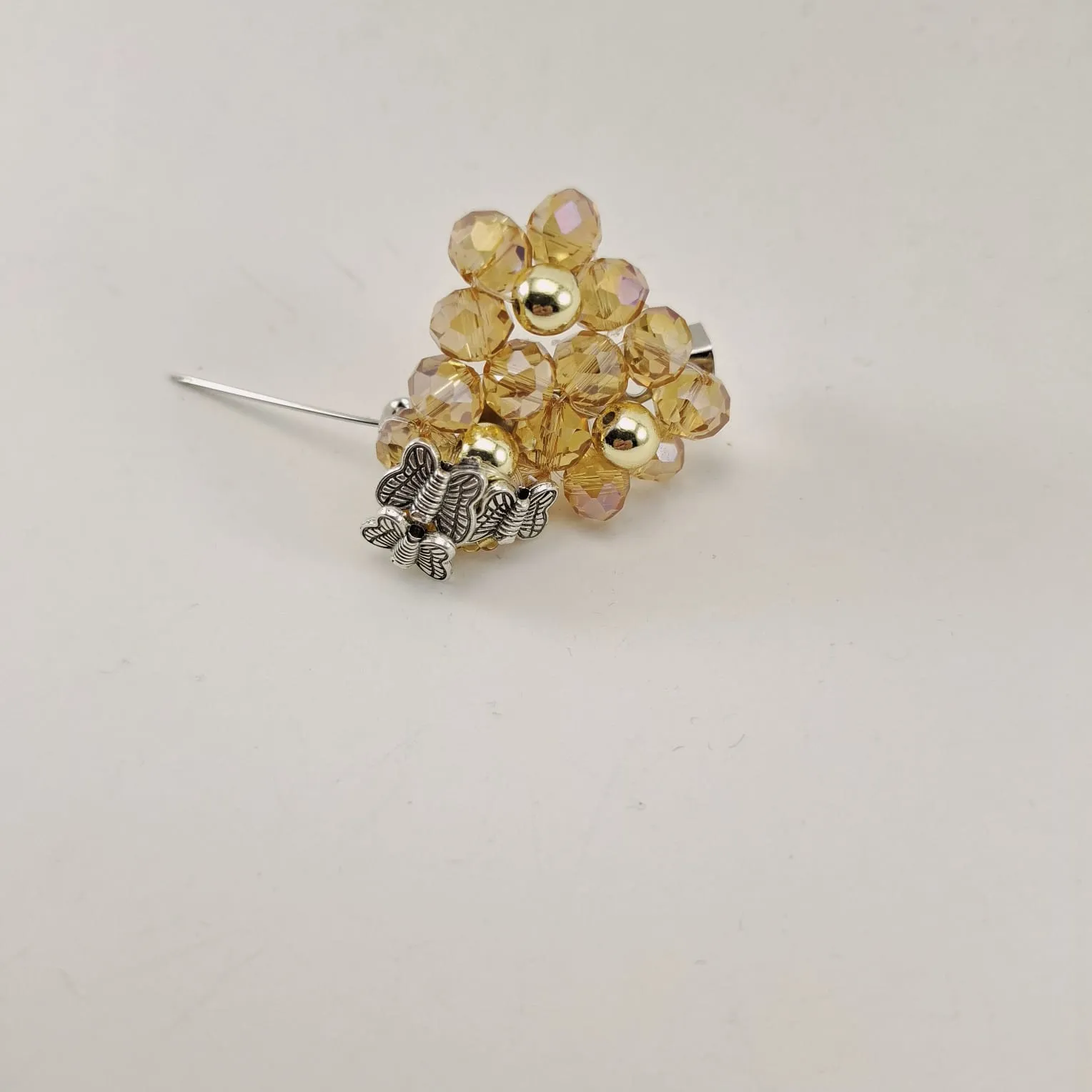 Brooch Crystal Butterfly