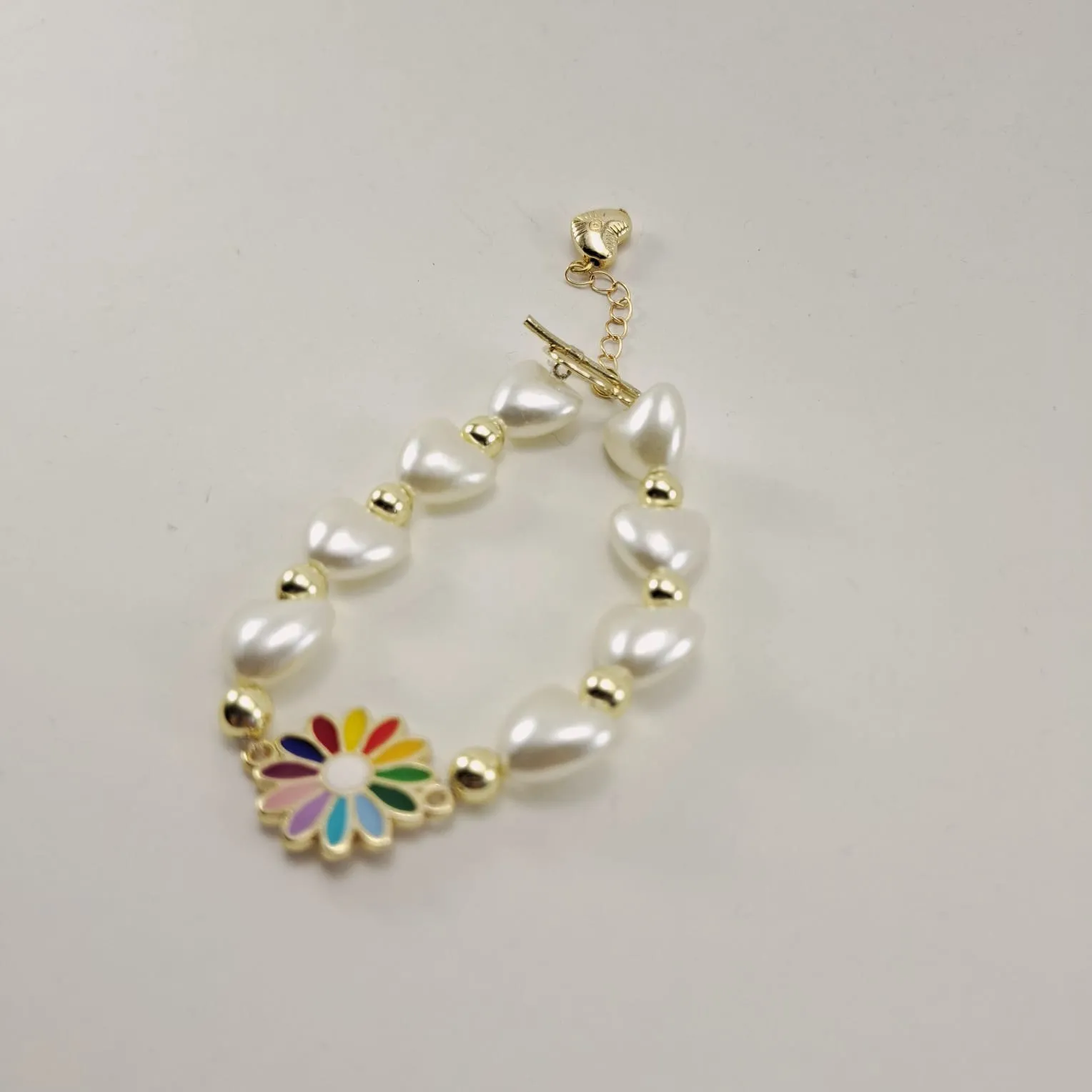 Kalpli Papatya Bileklik