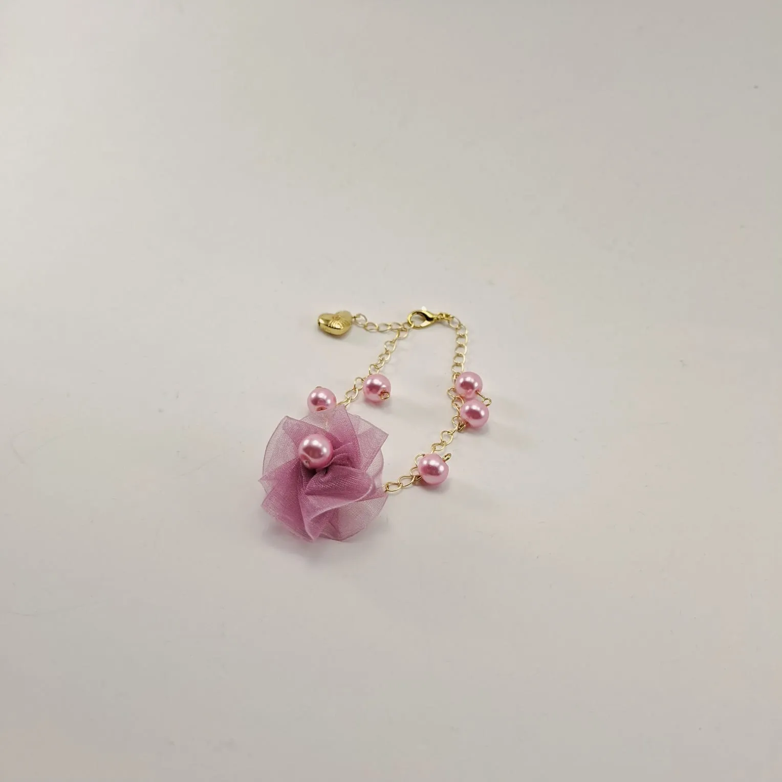 Rose Figured Pink Bracelet