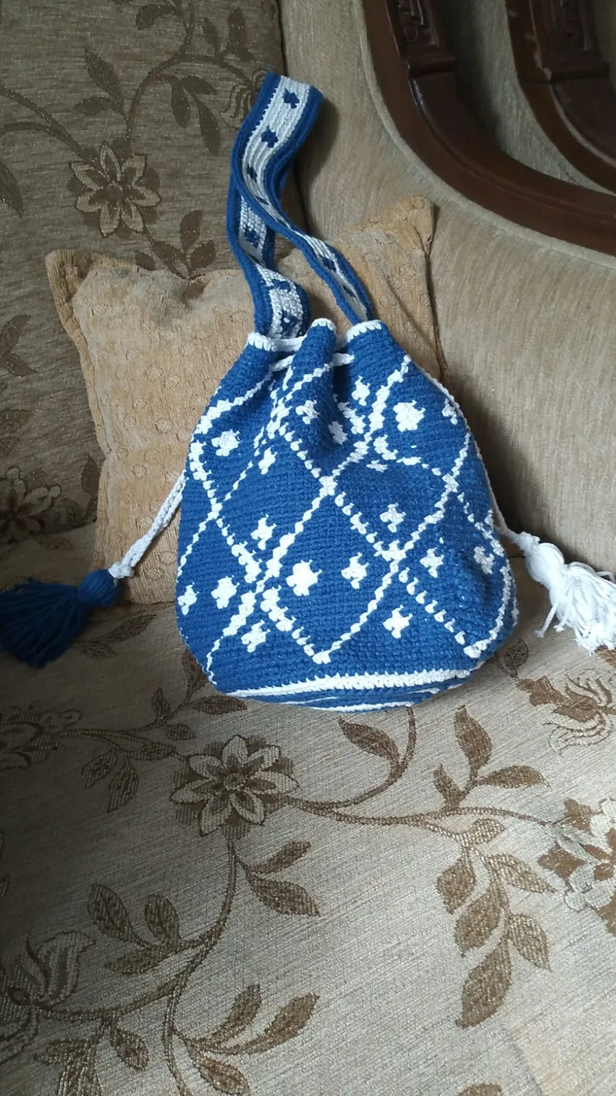 Mavi Wayu model Handmade tote bag
