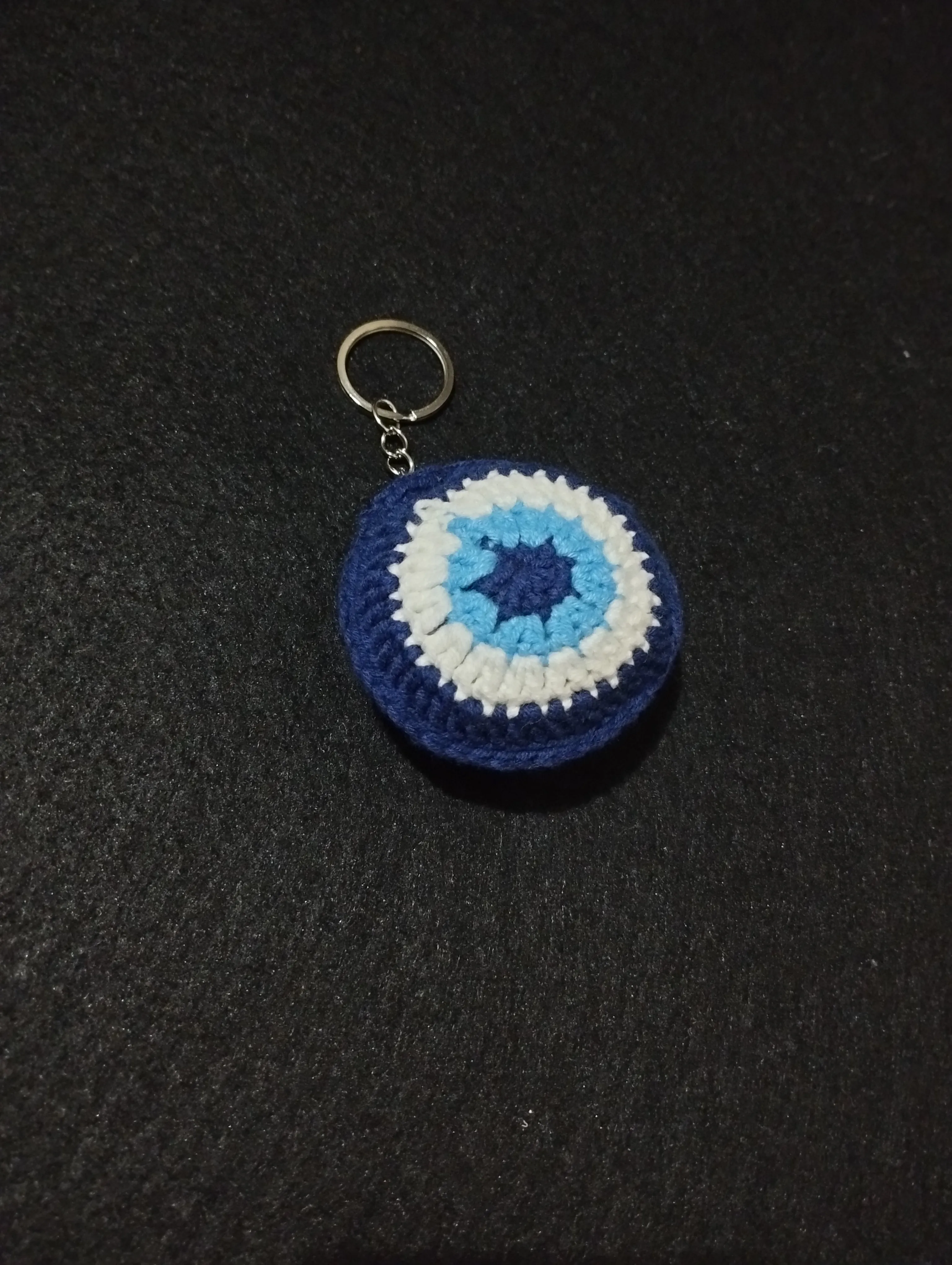 Nazar Boncuğu Desenli Punch İşleme Seti - Duvar Panosu, Kalemlik, Anahtarlık